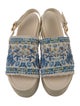 Farm Rio Raffia Printed Espadrilles