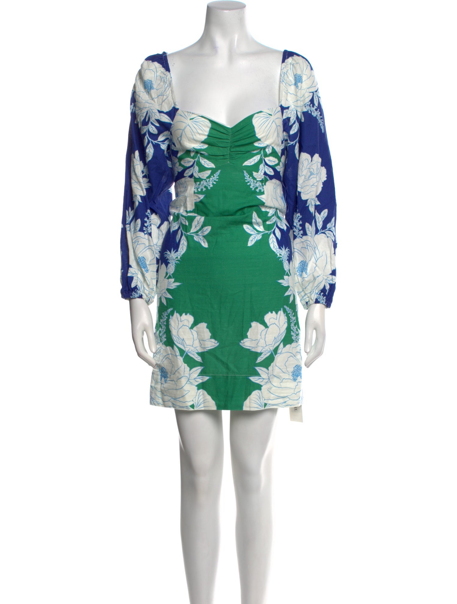 Farm Rio Floral Print Mini Dress w/ Tags