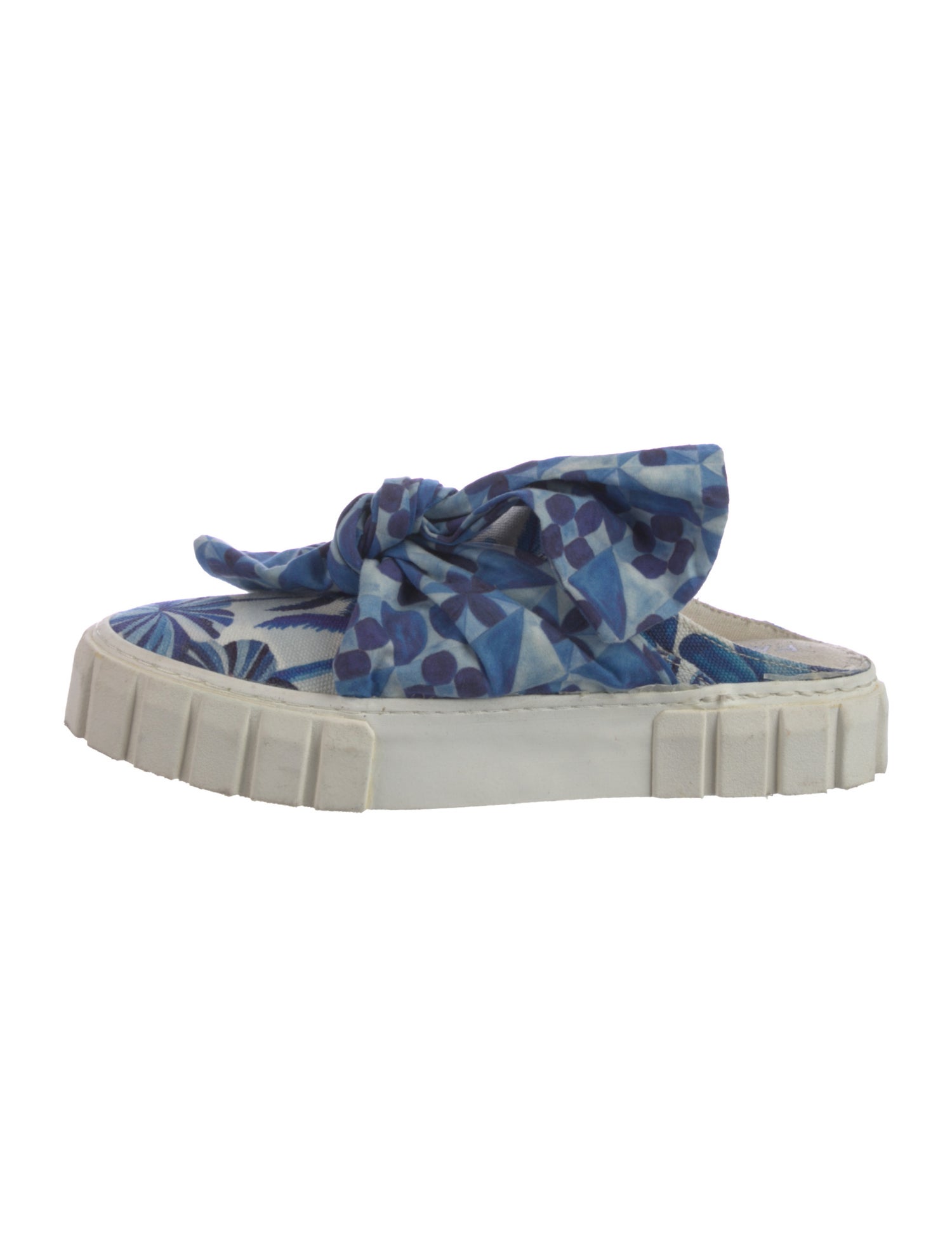 Farm Rio Canvas Printed Mules