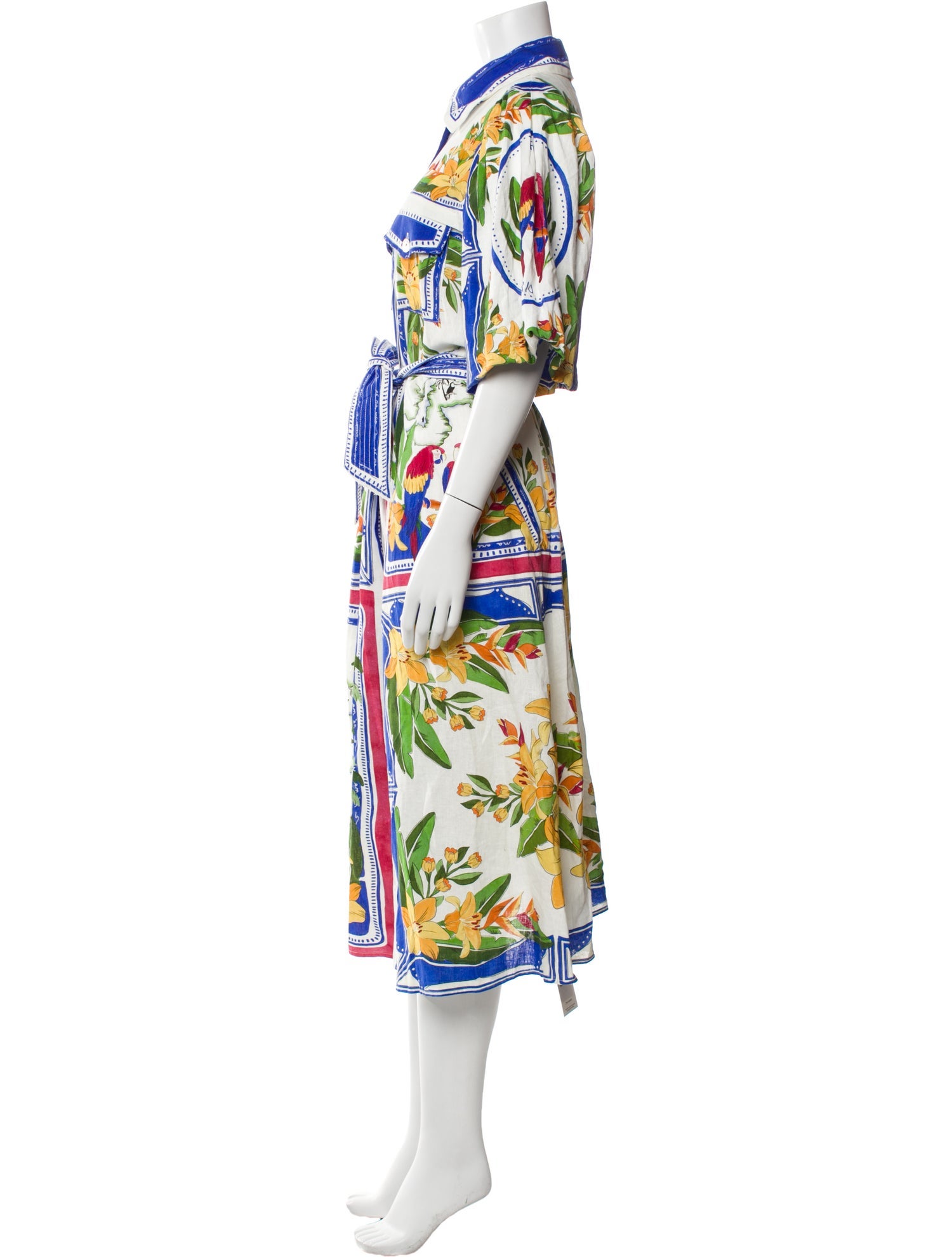 Farm Rio Printed Long Dress