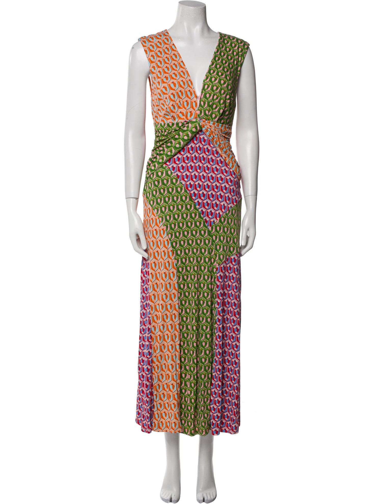 Farm Rio Printed Long Dress