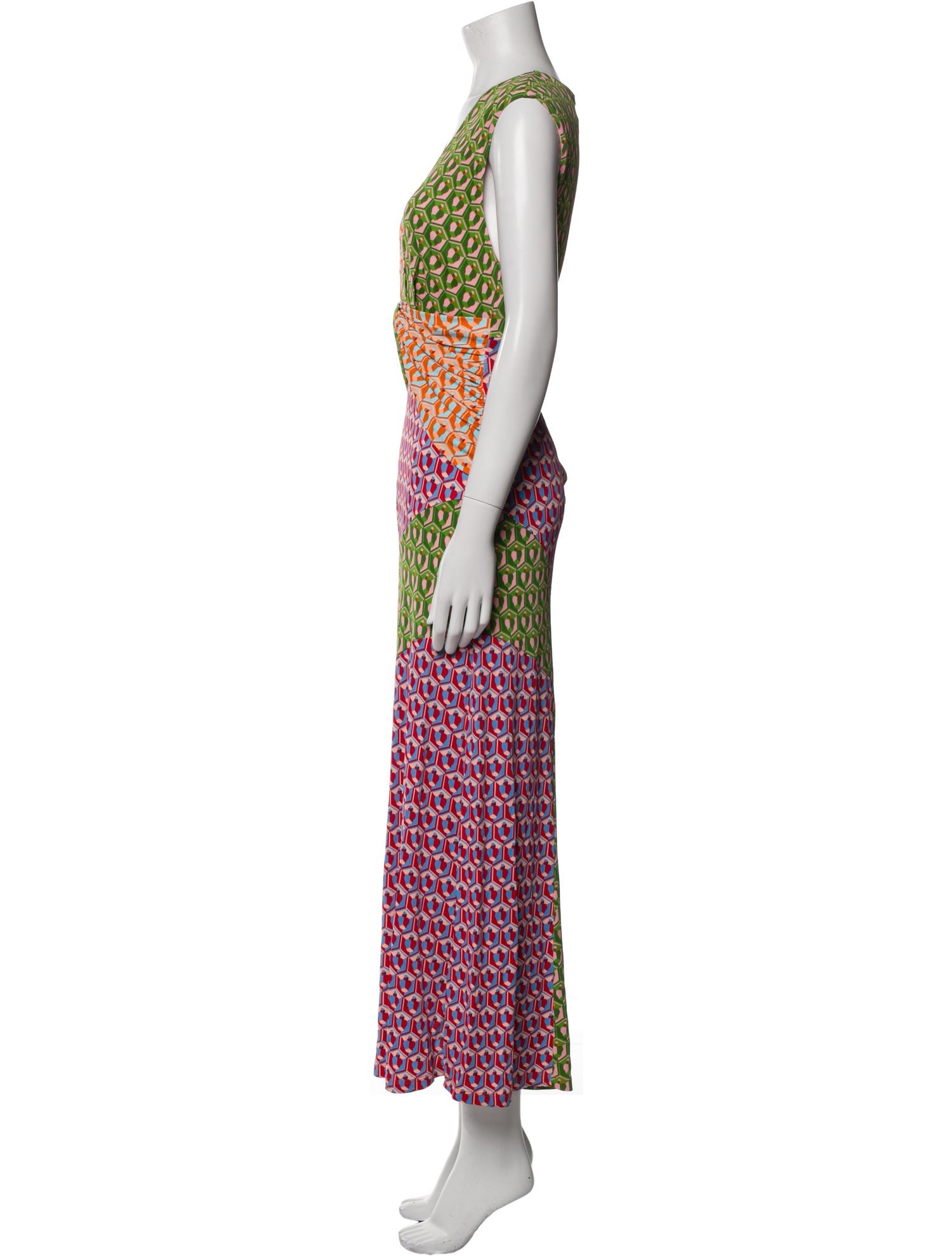 Farm Rio Printed Long Dress