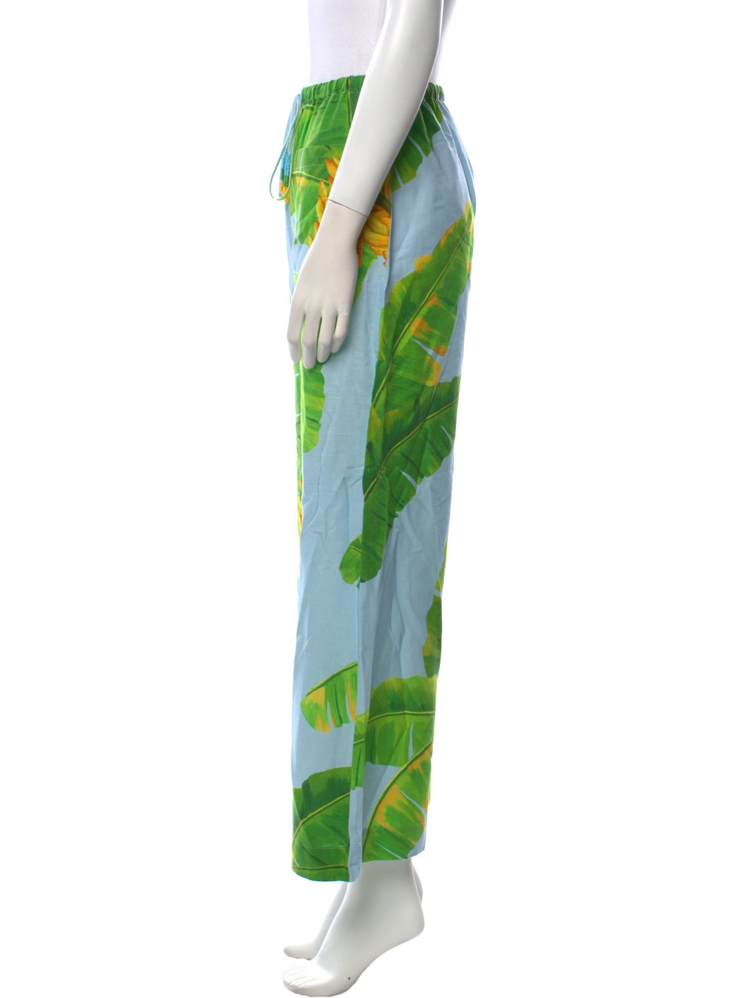 Farm Rio Linen Wide Leg Pants