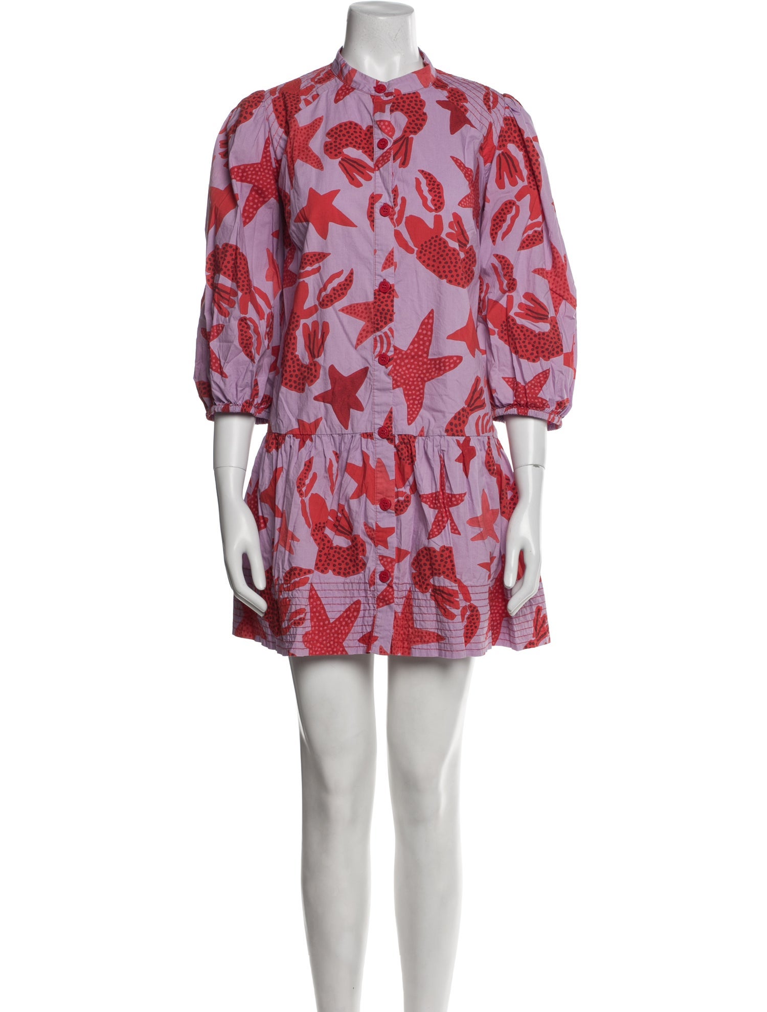 Farm Rio Printed Mini Dress