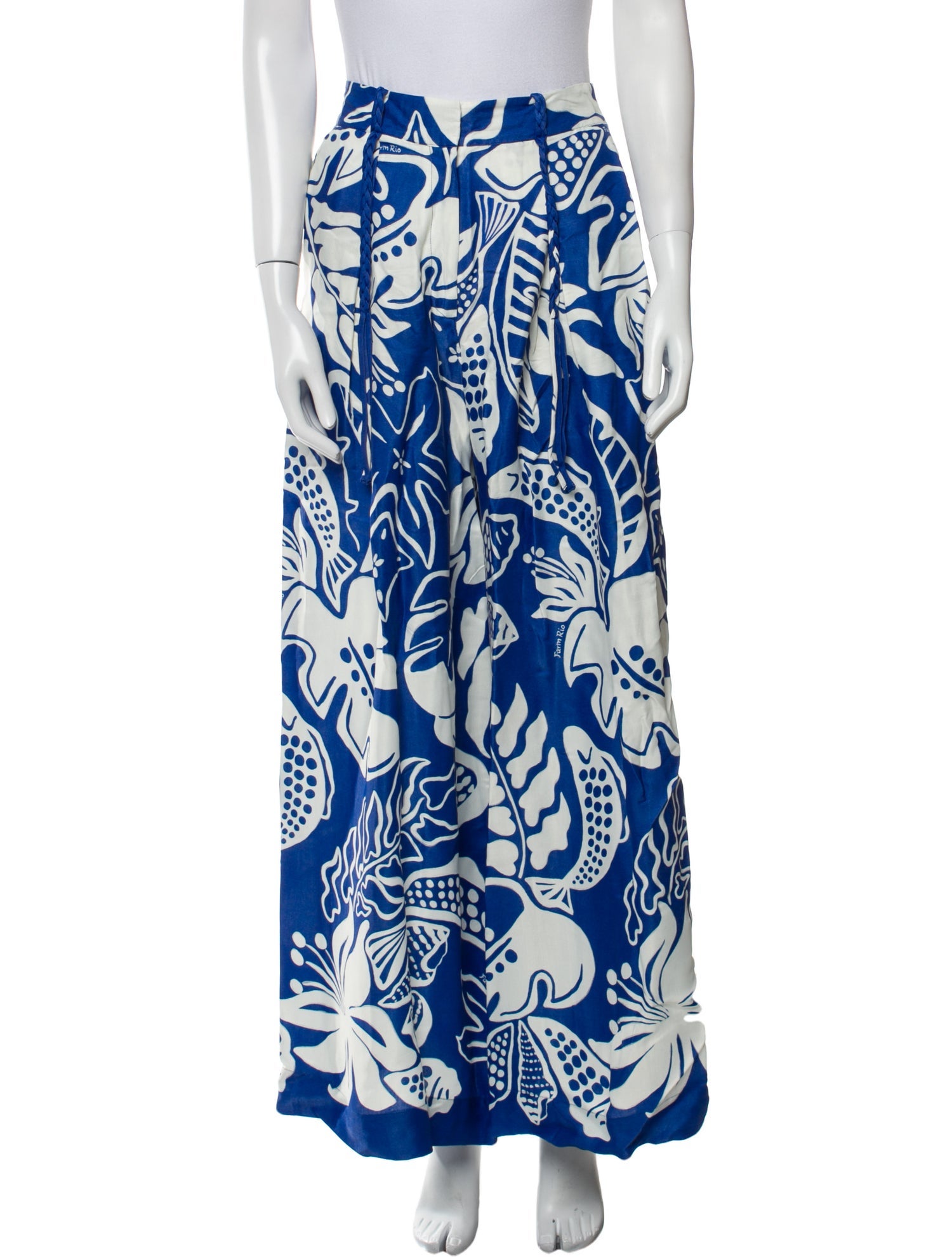 Farm Rio Printed Wide Leg Pants