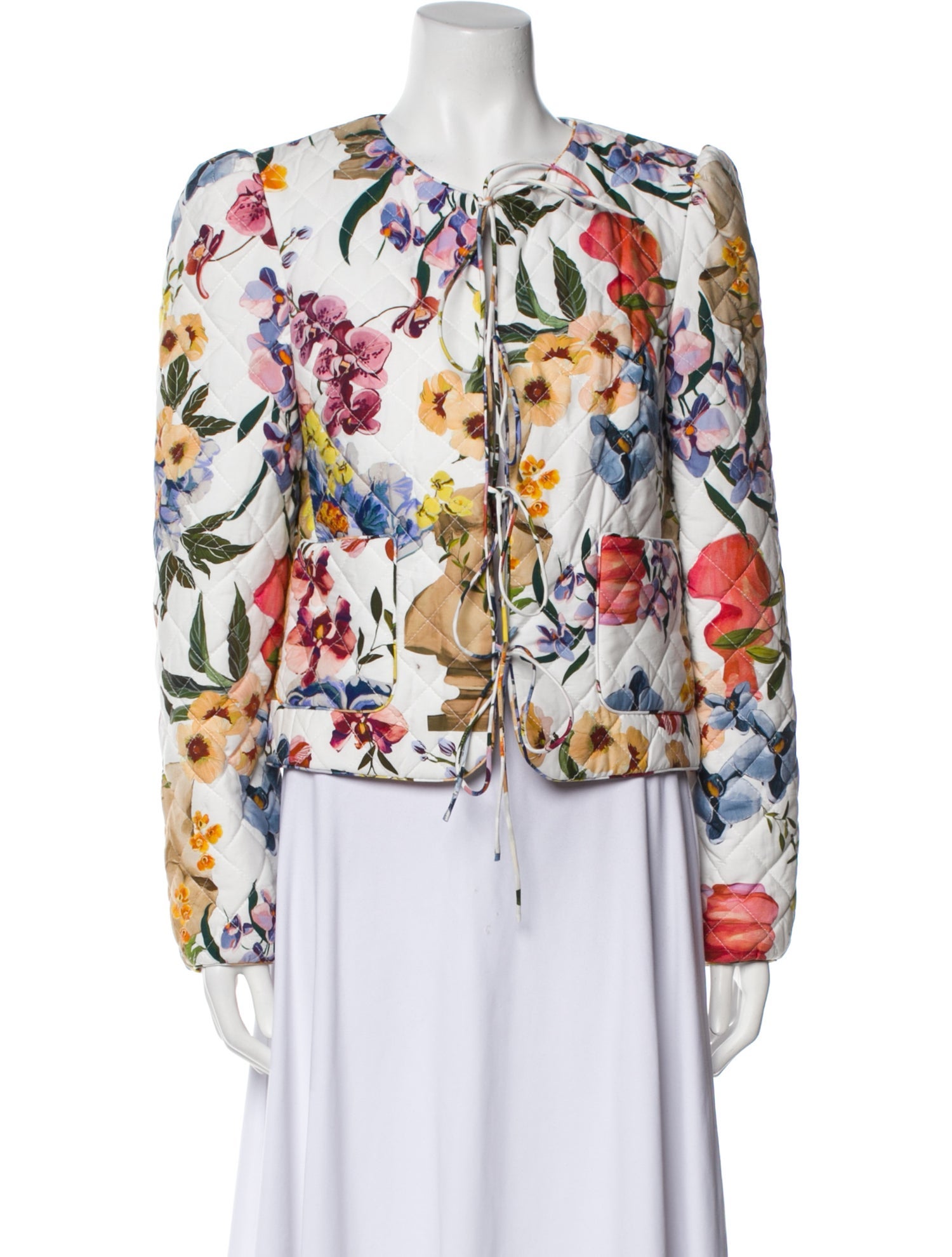 Farm Rio Floral Print Jacket