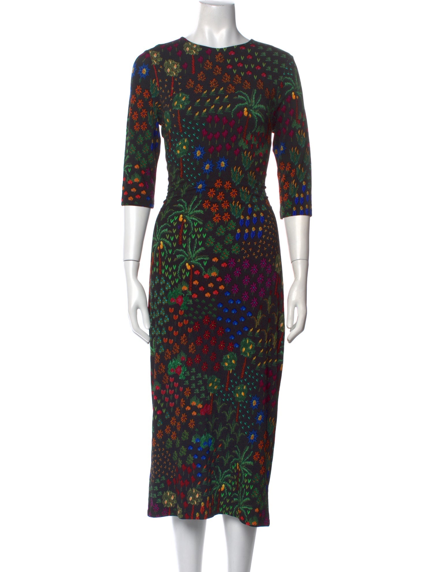 Farm Rio Printed Long Dress w/ Tags