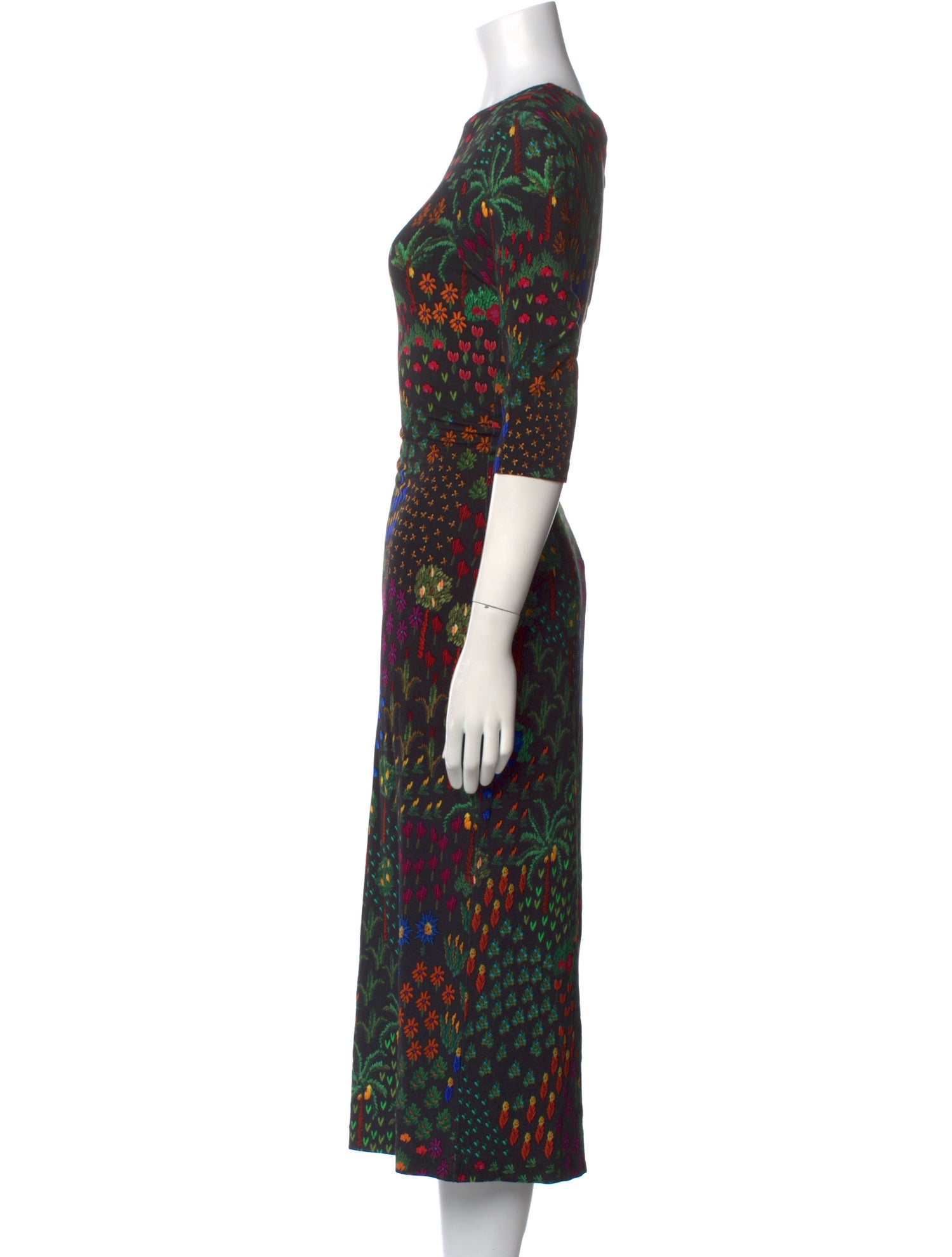 Farm Rio Printed Long Dress w/ Tags