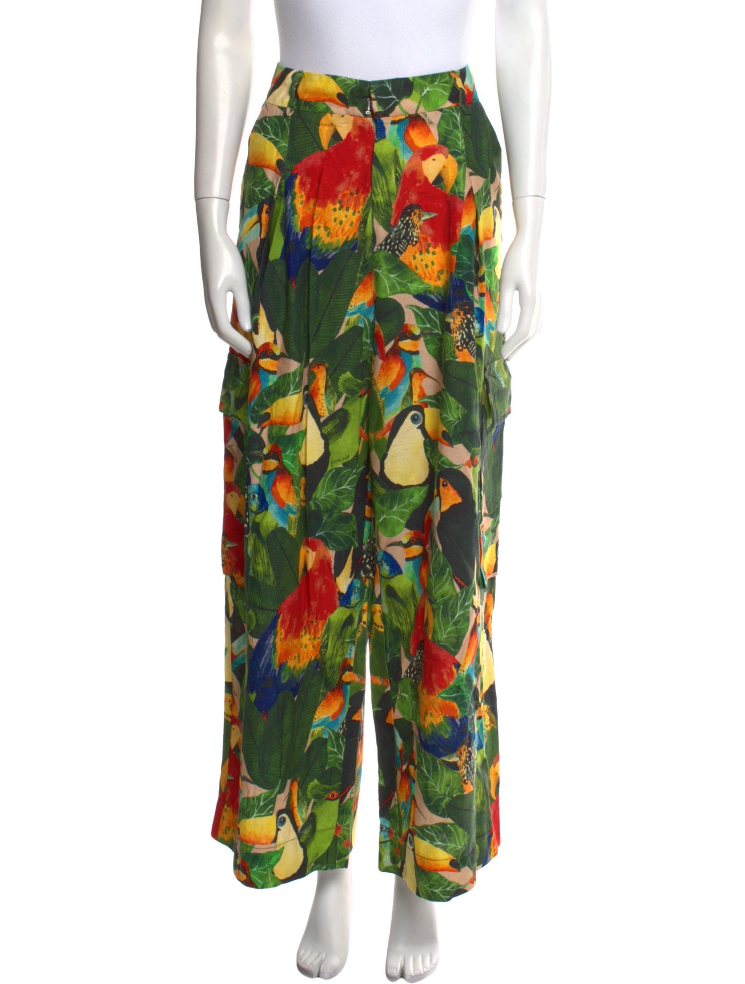 Farm Rio Printed Wide Leg Pants