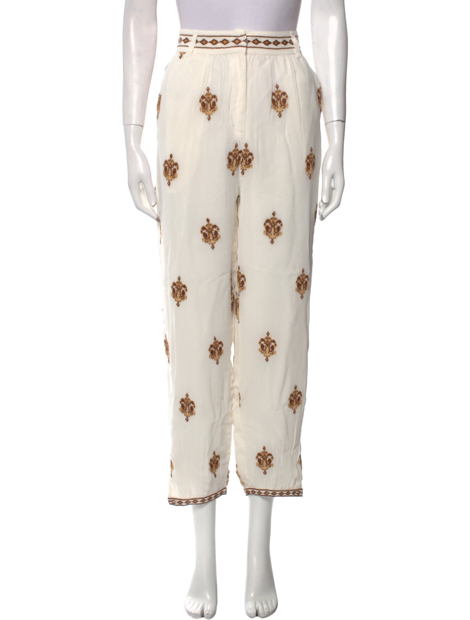 Farm Rio Printed Skinny Leg Pants w/ Tags