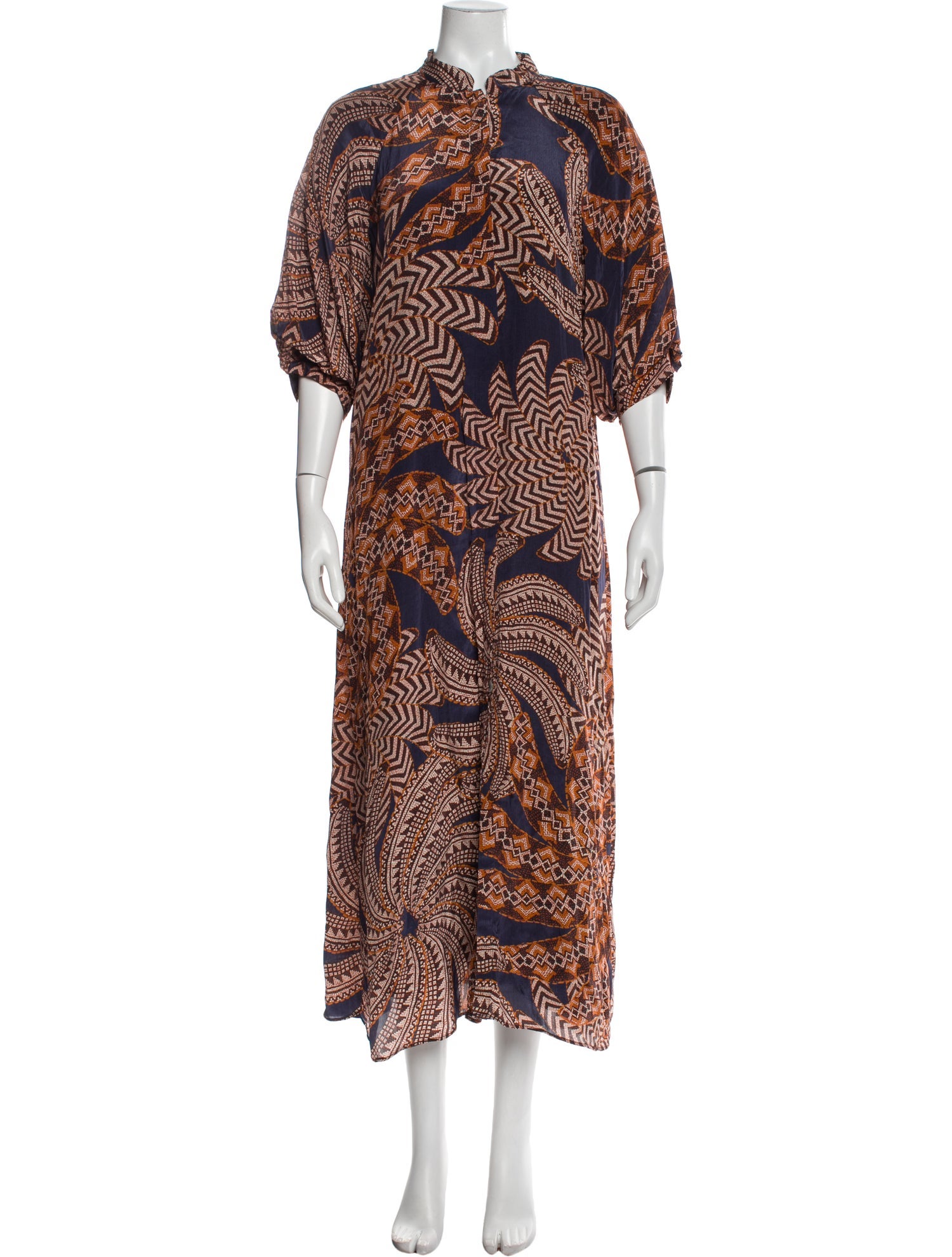 Farm Rio Printed Long Dress