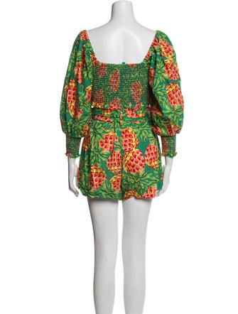 Farm Rio Linen Printed Short Set