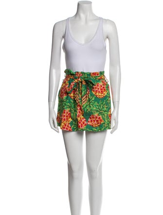 Farm Rio Linen Printed Short Set