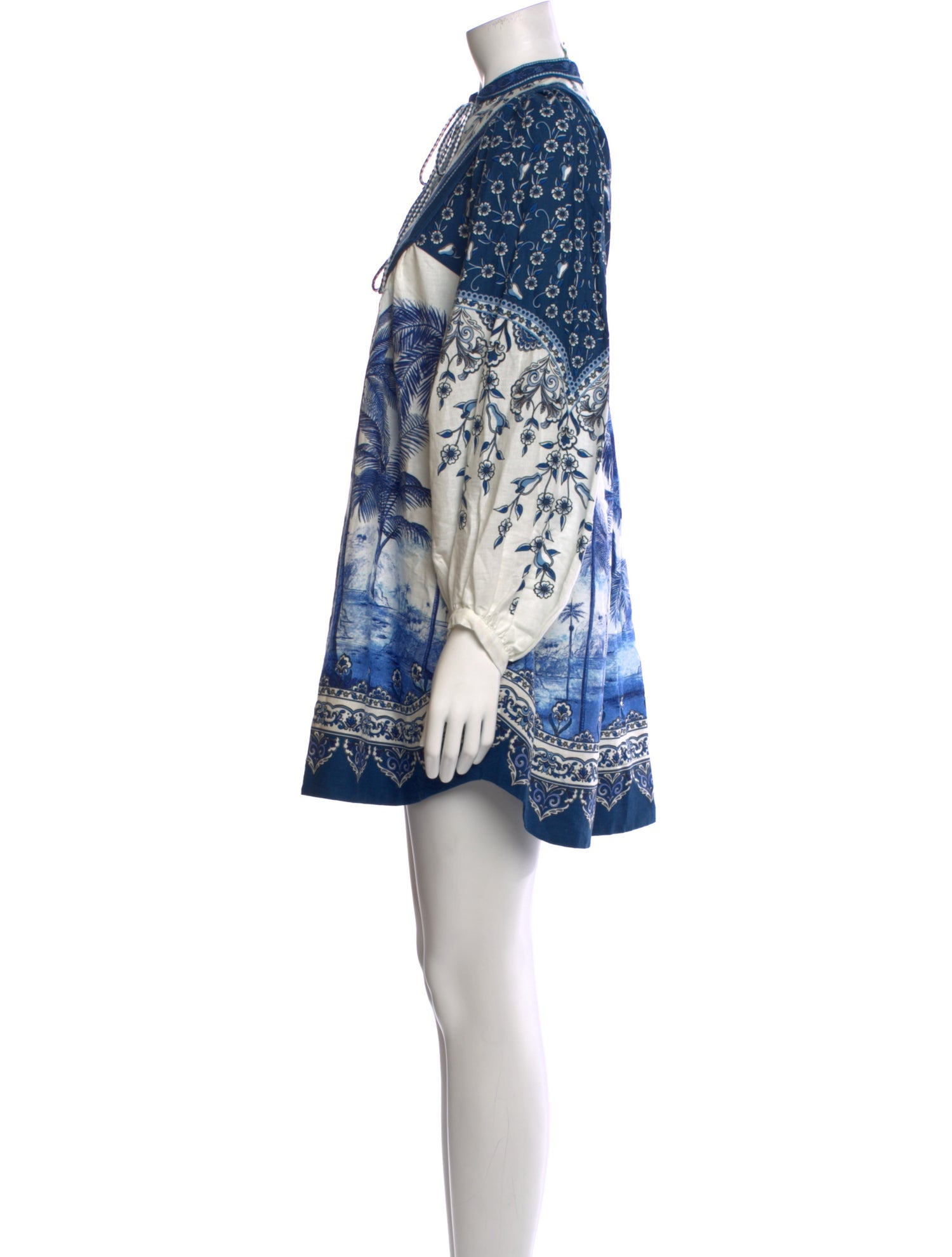 Farm Rio Printed Mini Dress