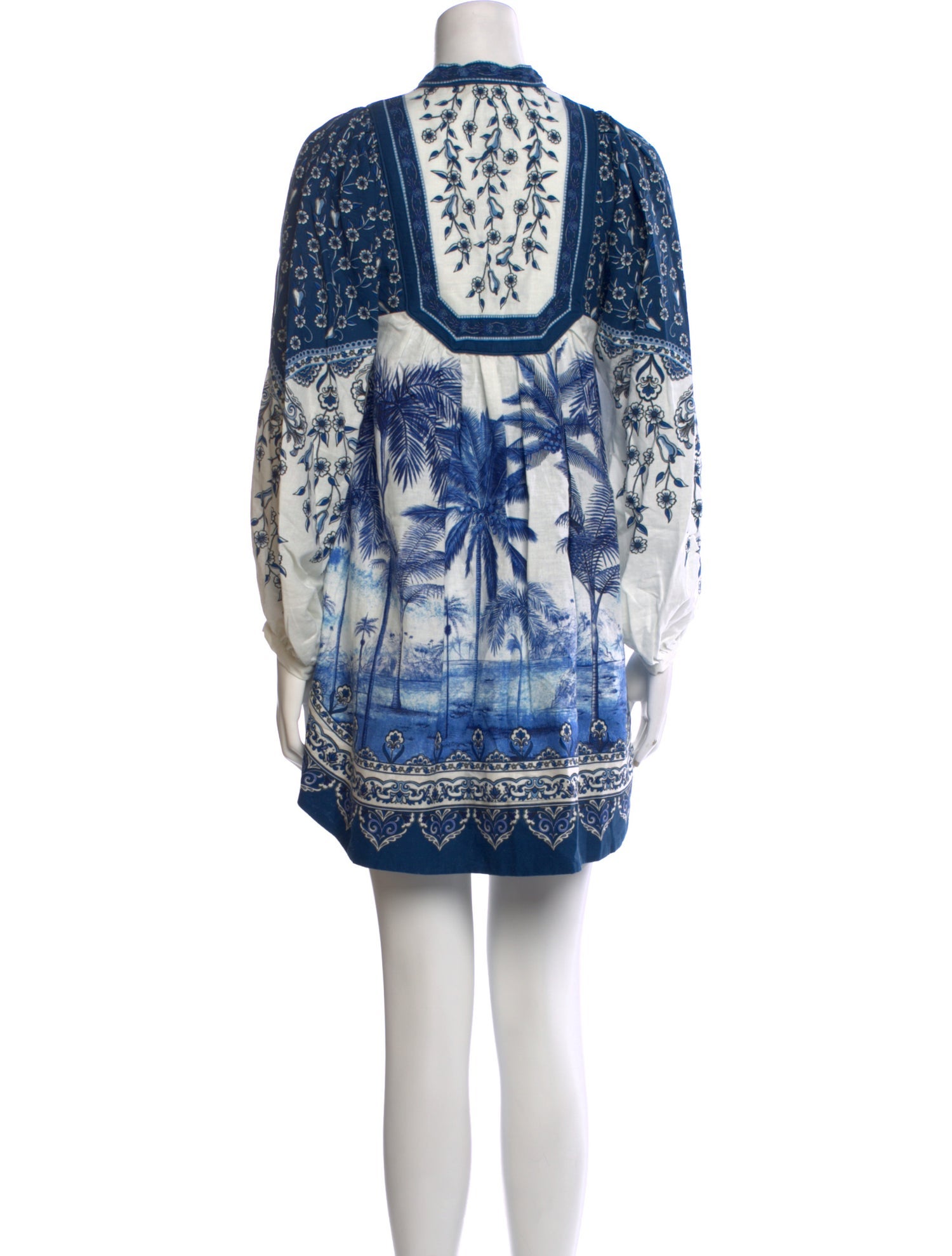 Farm Rio Printed Mini Dress