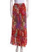 Farm Rio Floral Print Long Skirt