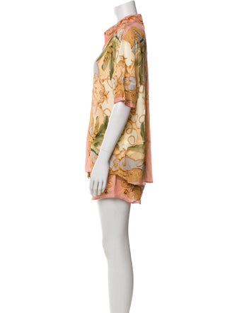 Farm Rio Linen Printed Pant Set