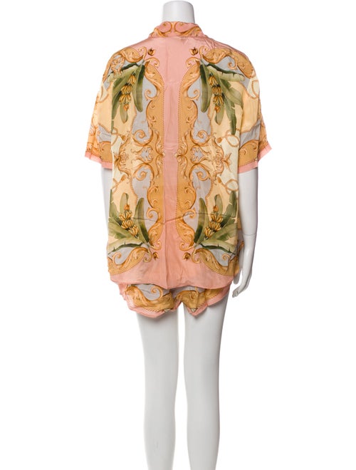 Farm Rio Linen Printed Pant Set