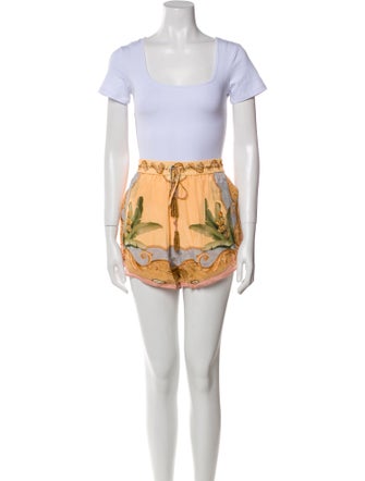 Farm Rio Linen Printed Pant Set