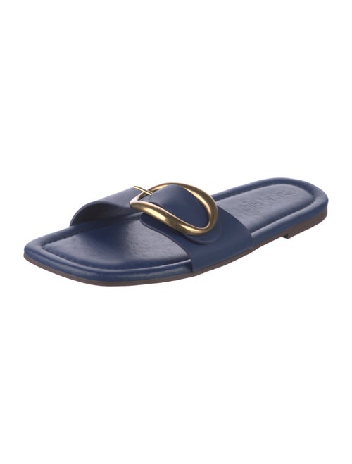 Farm Rio Leather Slides