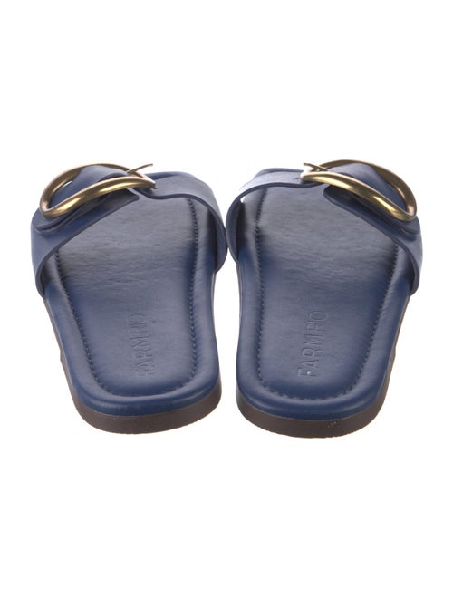 Farm Rio Leather Slides