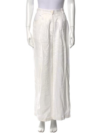 Farm Rio Linen Wide Leg Pants