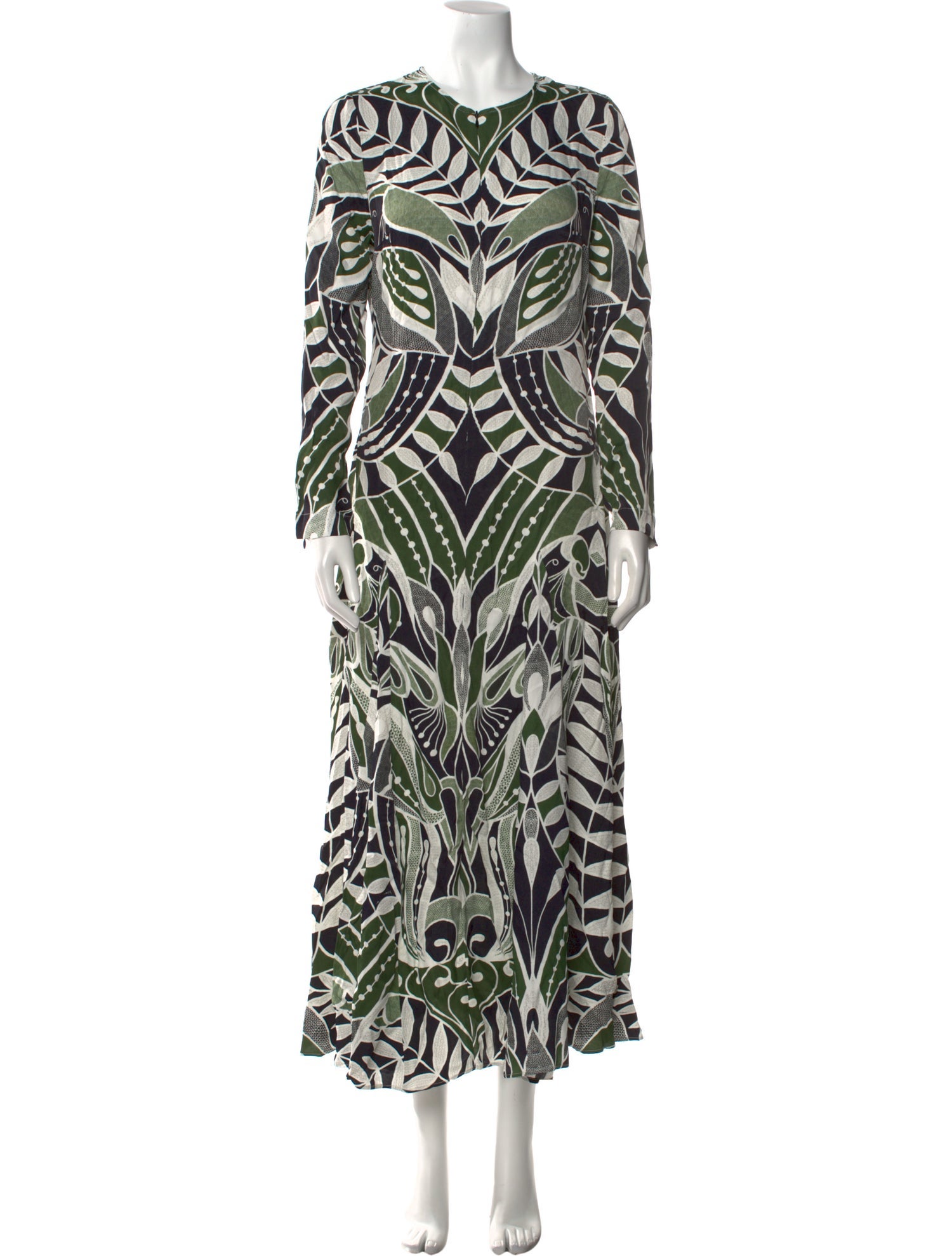 Farm Rio Printed Long Dress