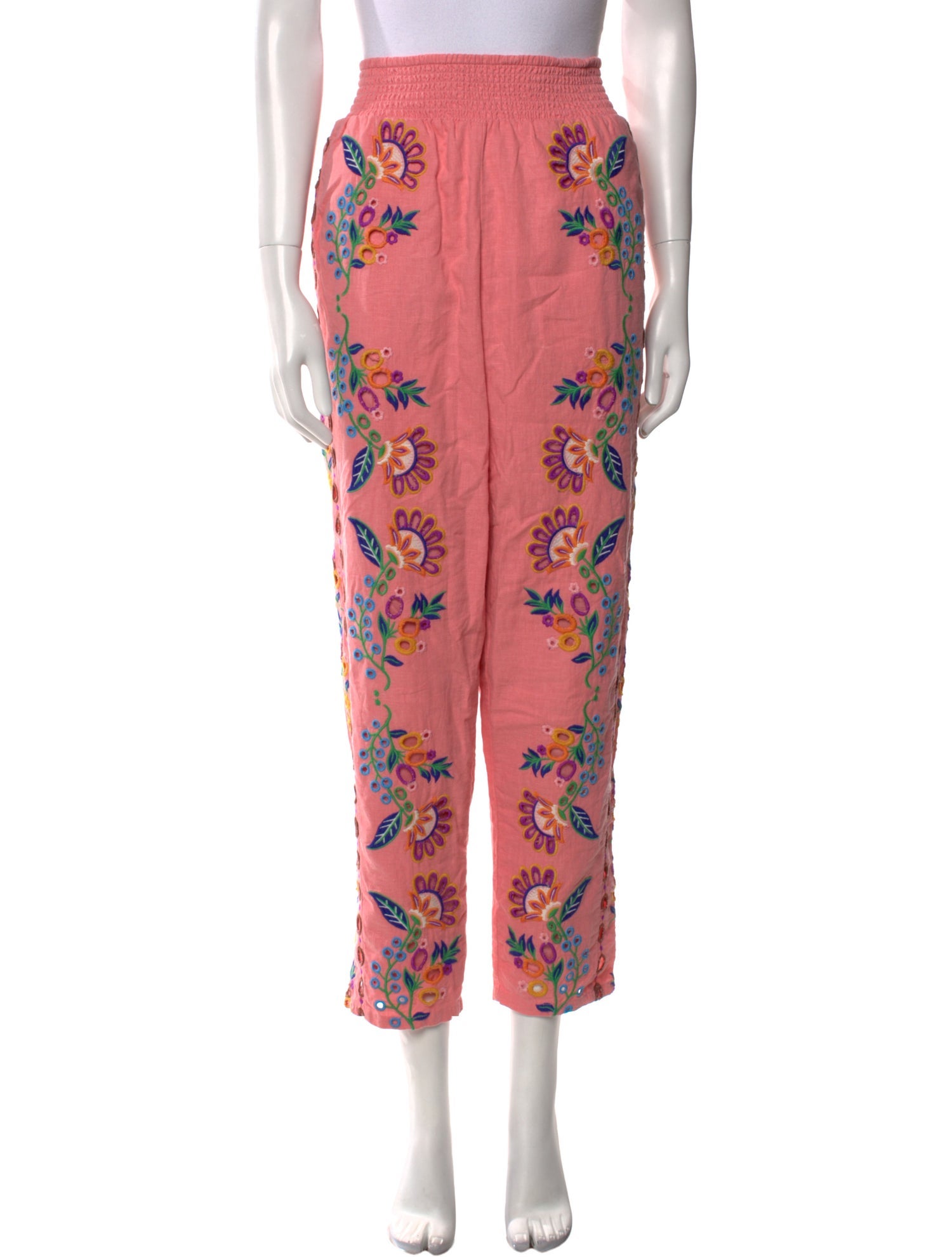 Farm Rio Patterned Straight Leg Pants