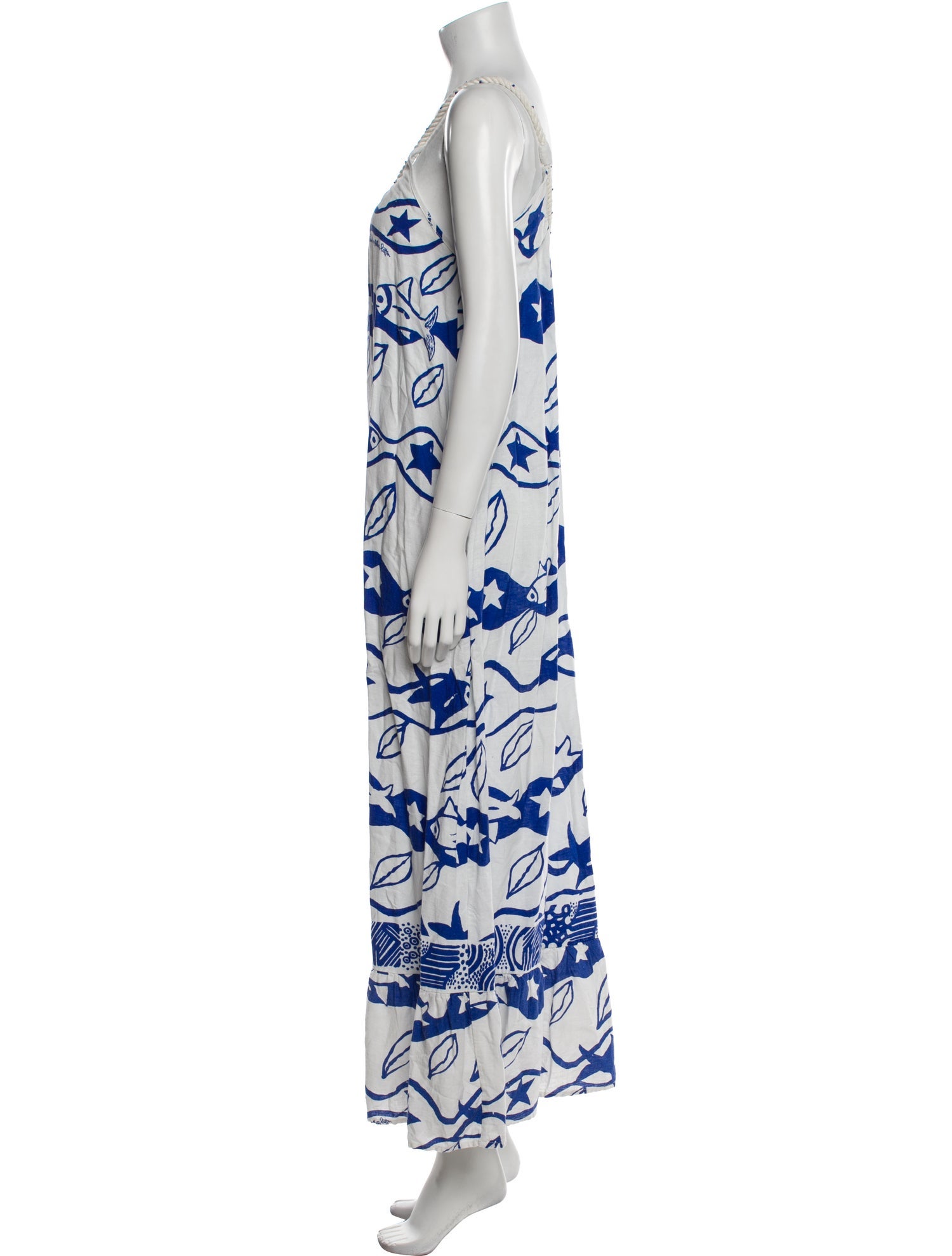 Farm Rio Linen Long Dress