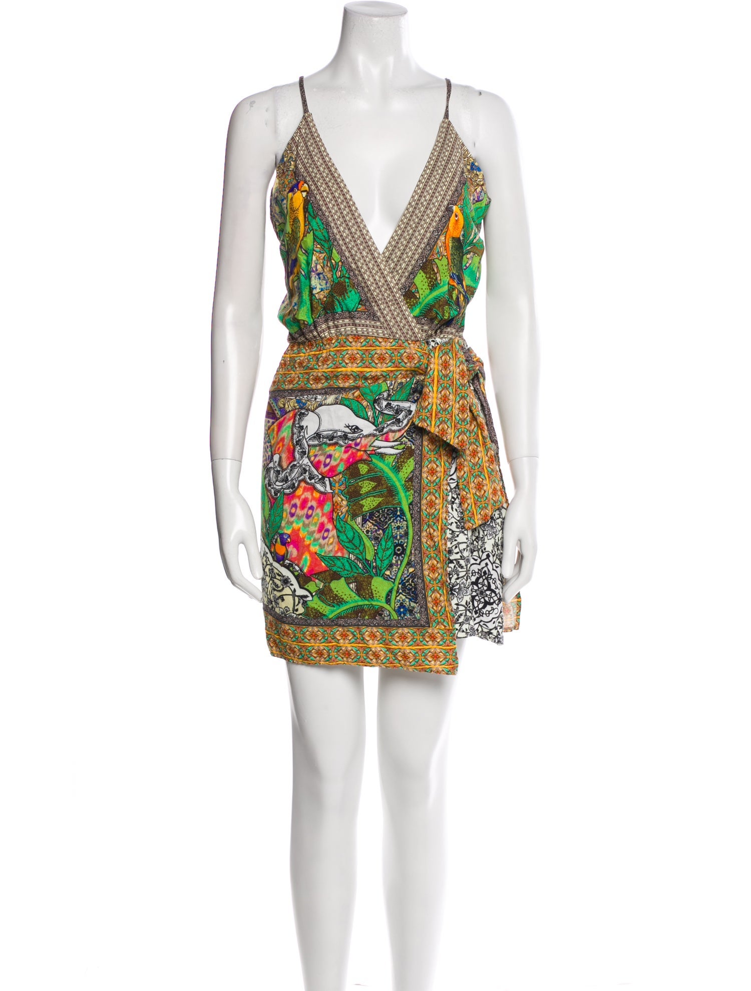 Farm Rio Printed Mini Dress