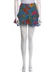 Farm Rio Floral Print Mini Skirt