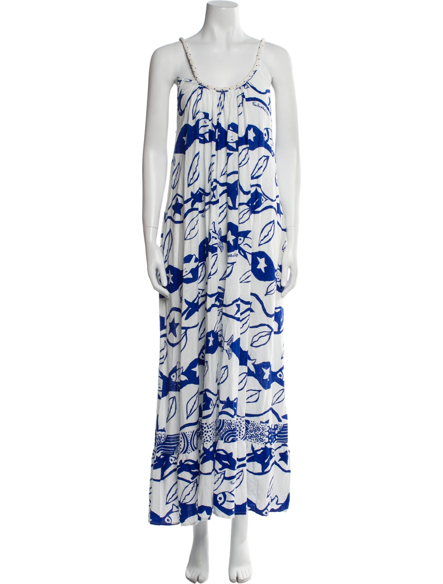 Farm Rio Printed Long Dress