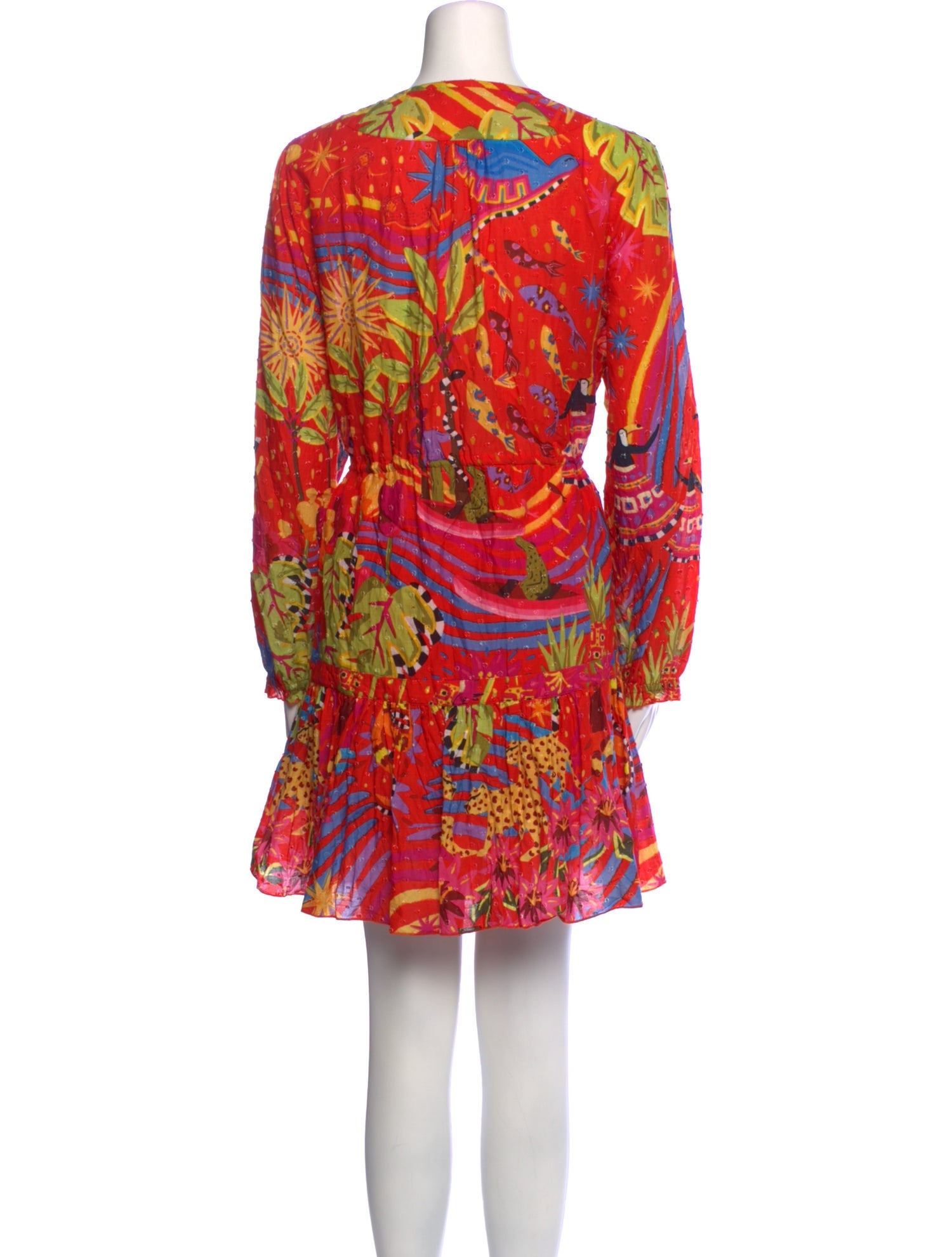 Farm Rio Printed Mini Dress