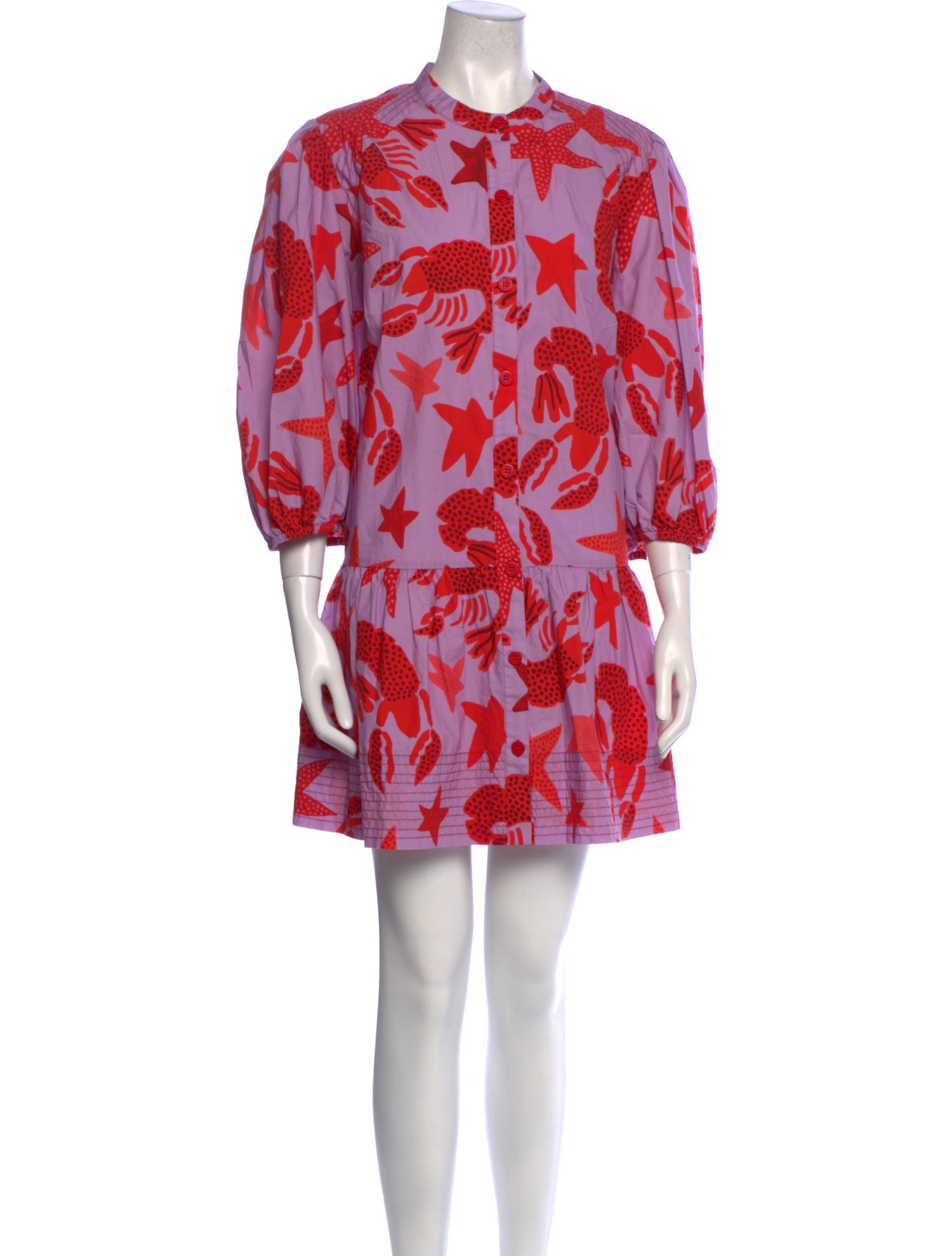 Farm Rio Printed Mini Dress