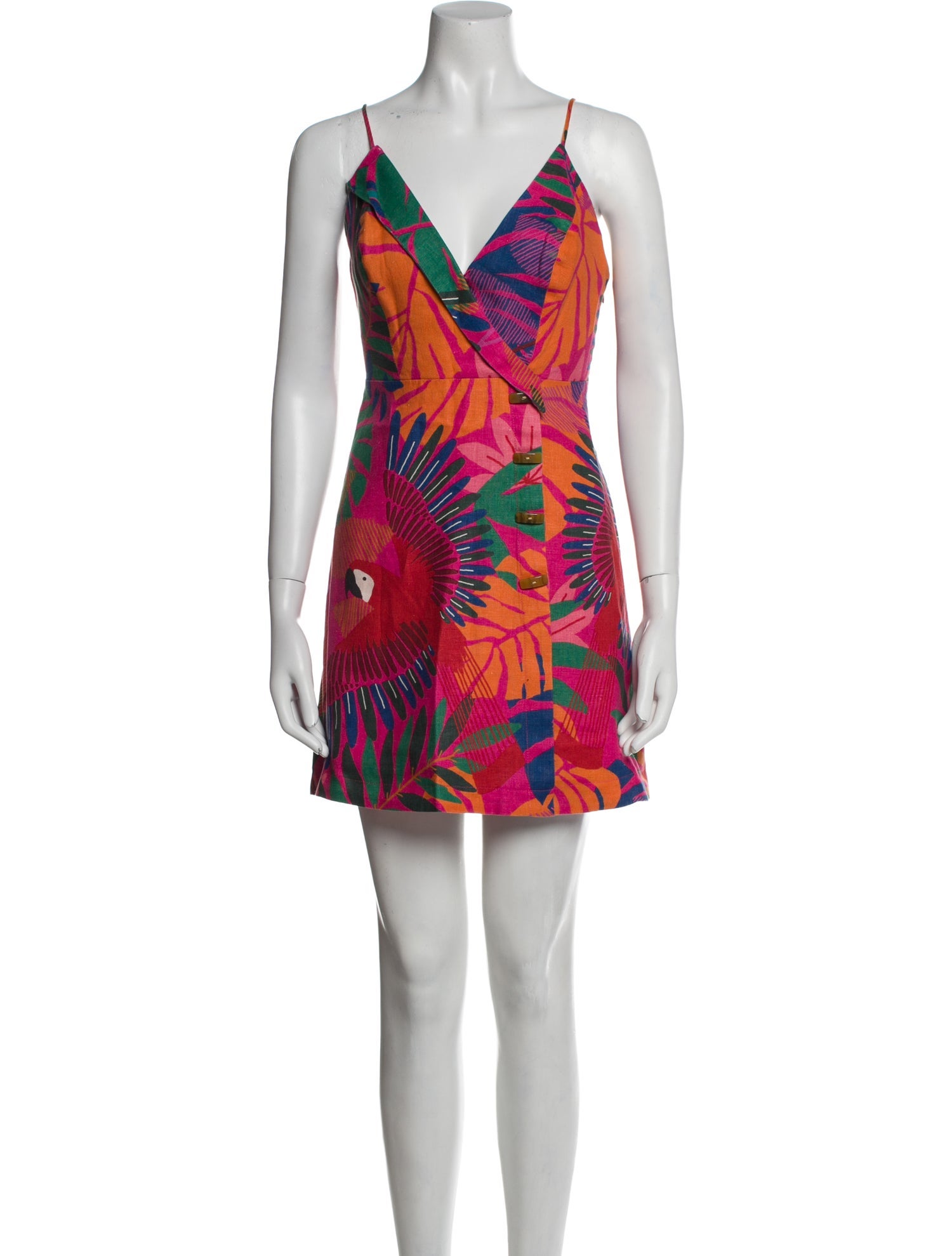 Farm Rio Linen Mini Dress