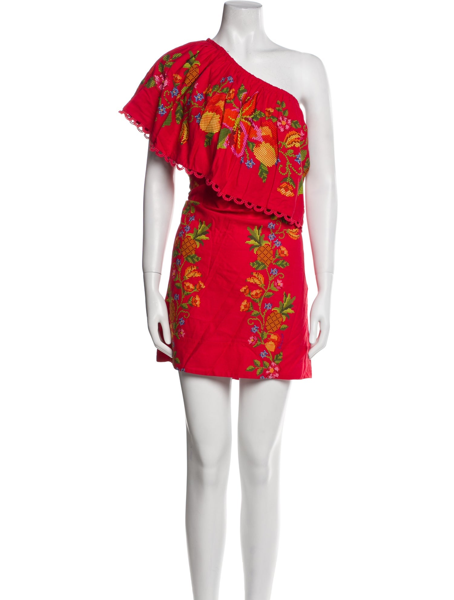 Farm Rio Linen Mini Dress