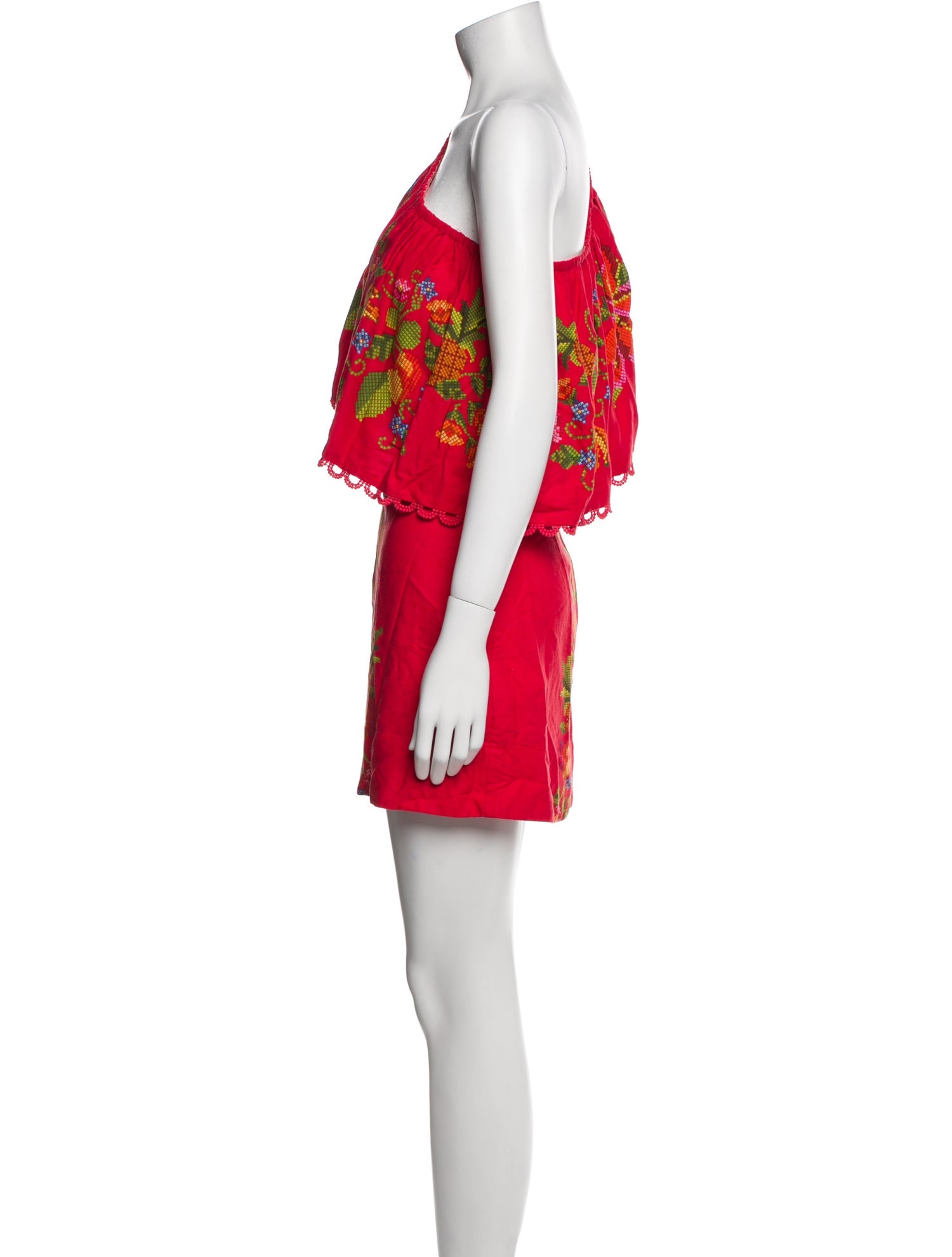 Farm Rio Linen Mini Dress