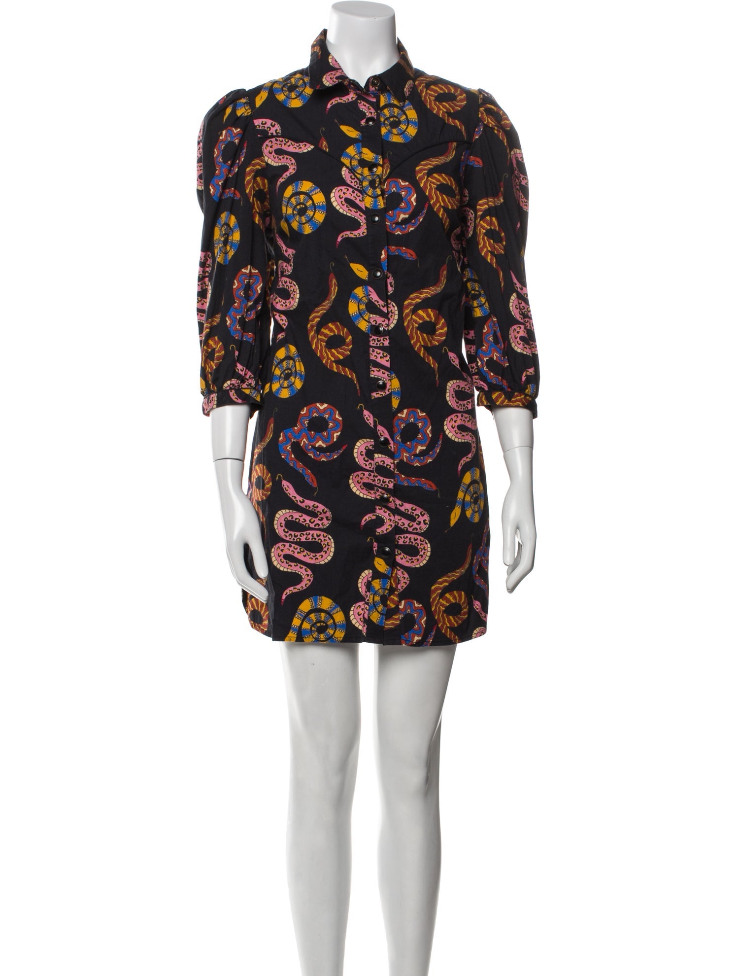 Farm Rio Printed Mini Dress