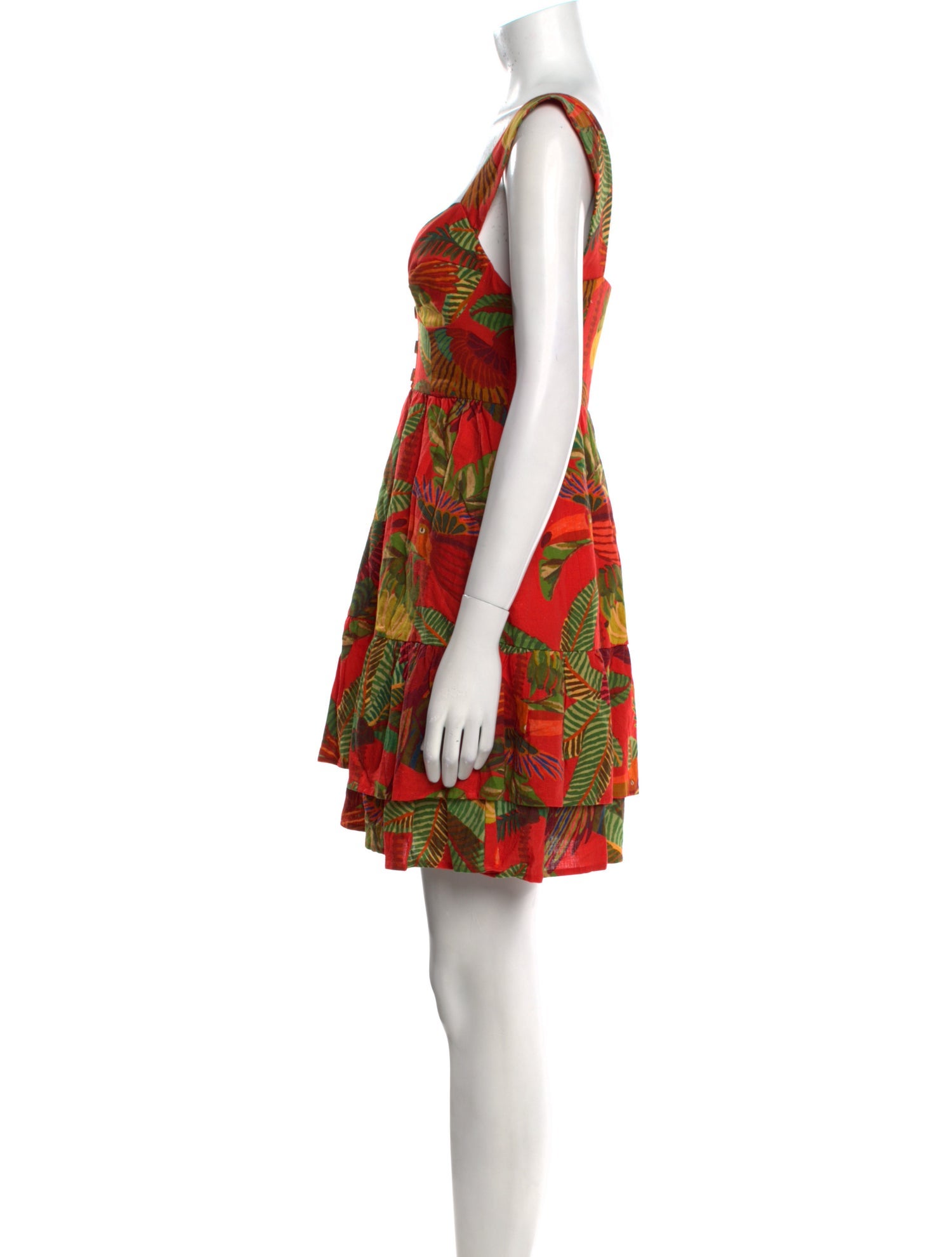 Farm Rio Linen Mini Dress