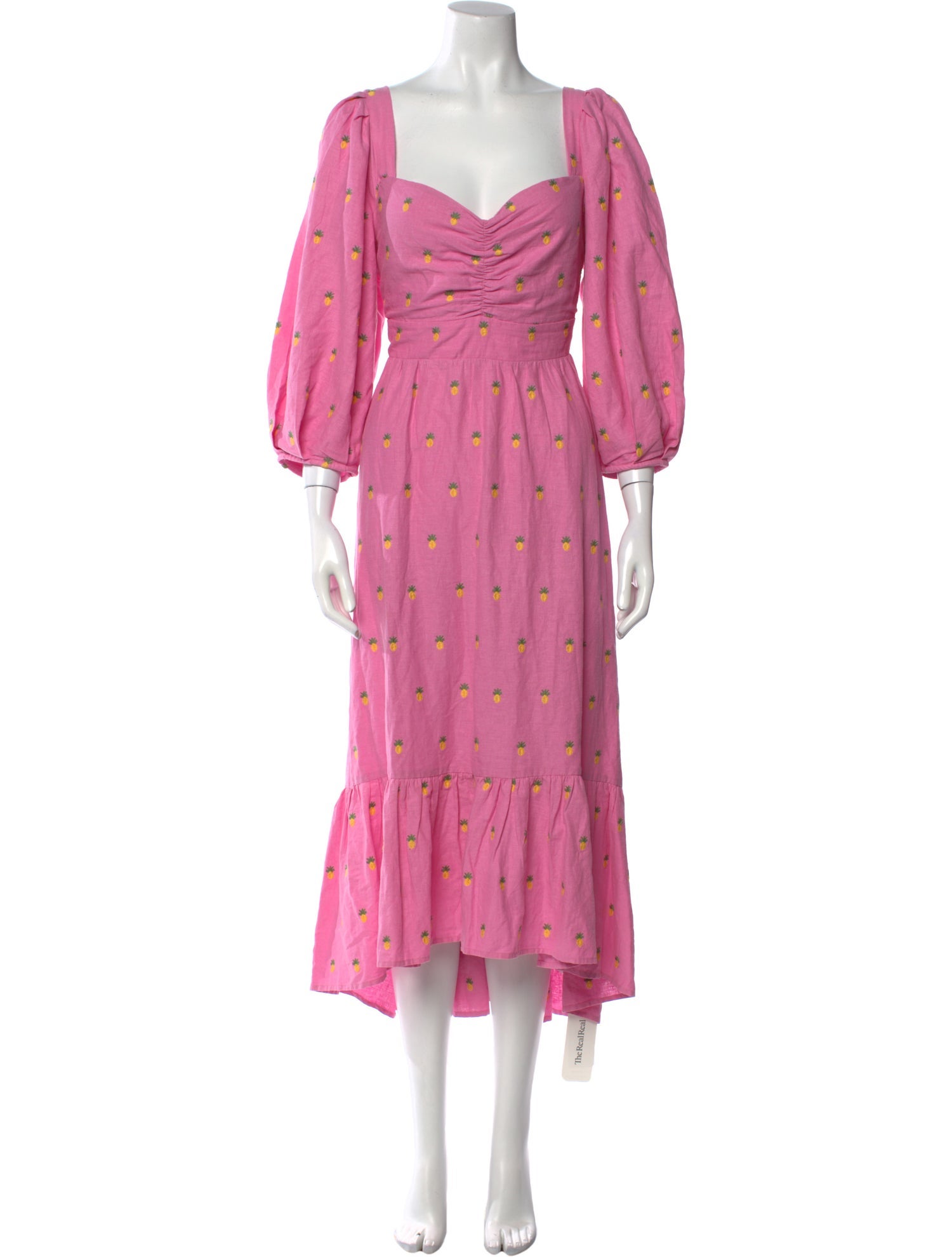 Farm Rio Linen Long Dress