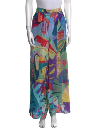 Farm Rio Printed Wide Leg Pants