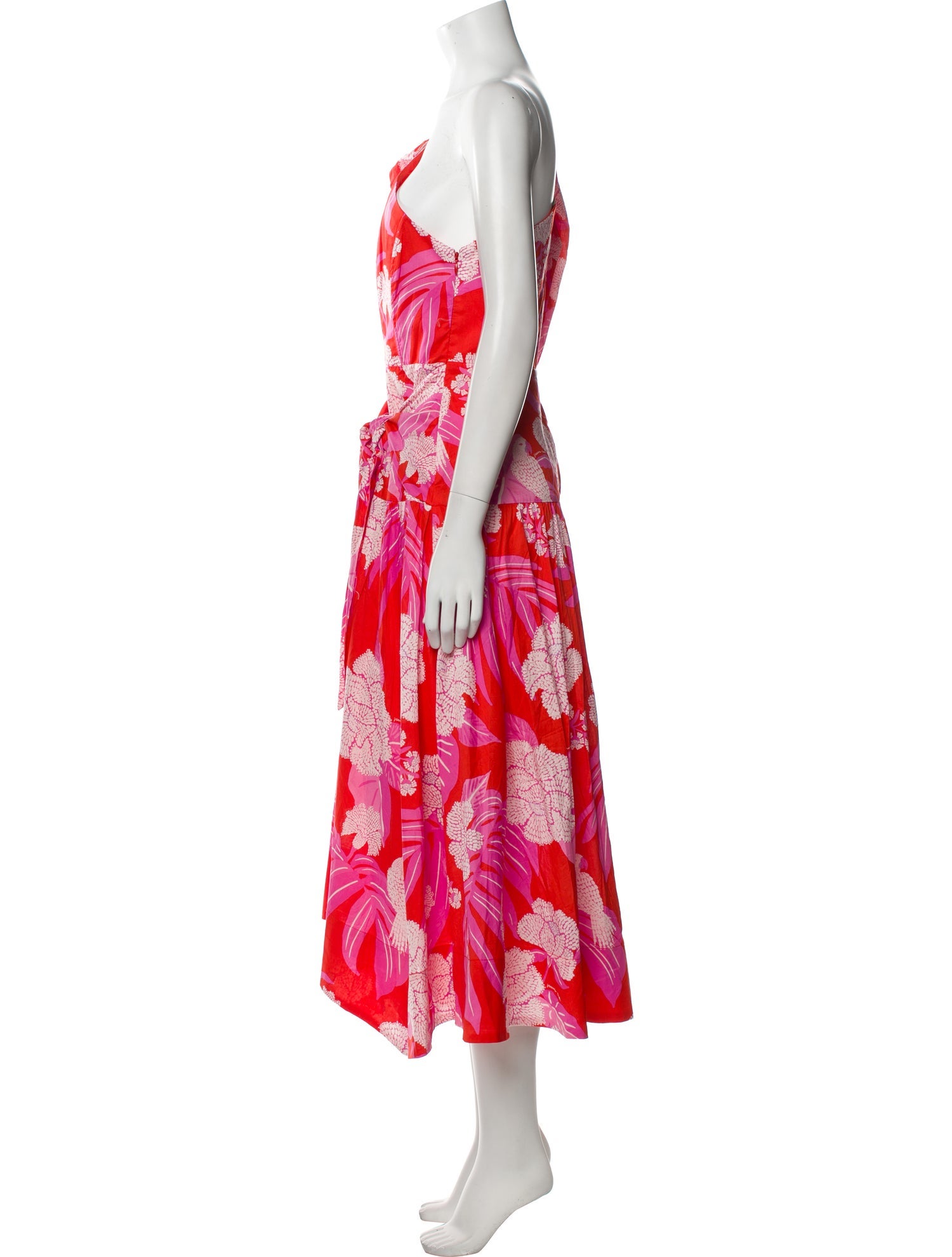 Farm Rio Floral Print Long Dress