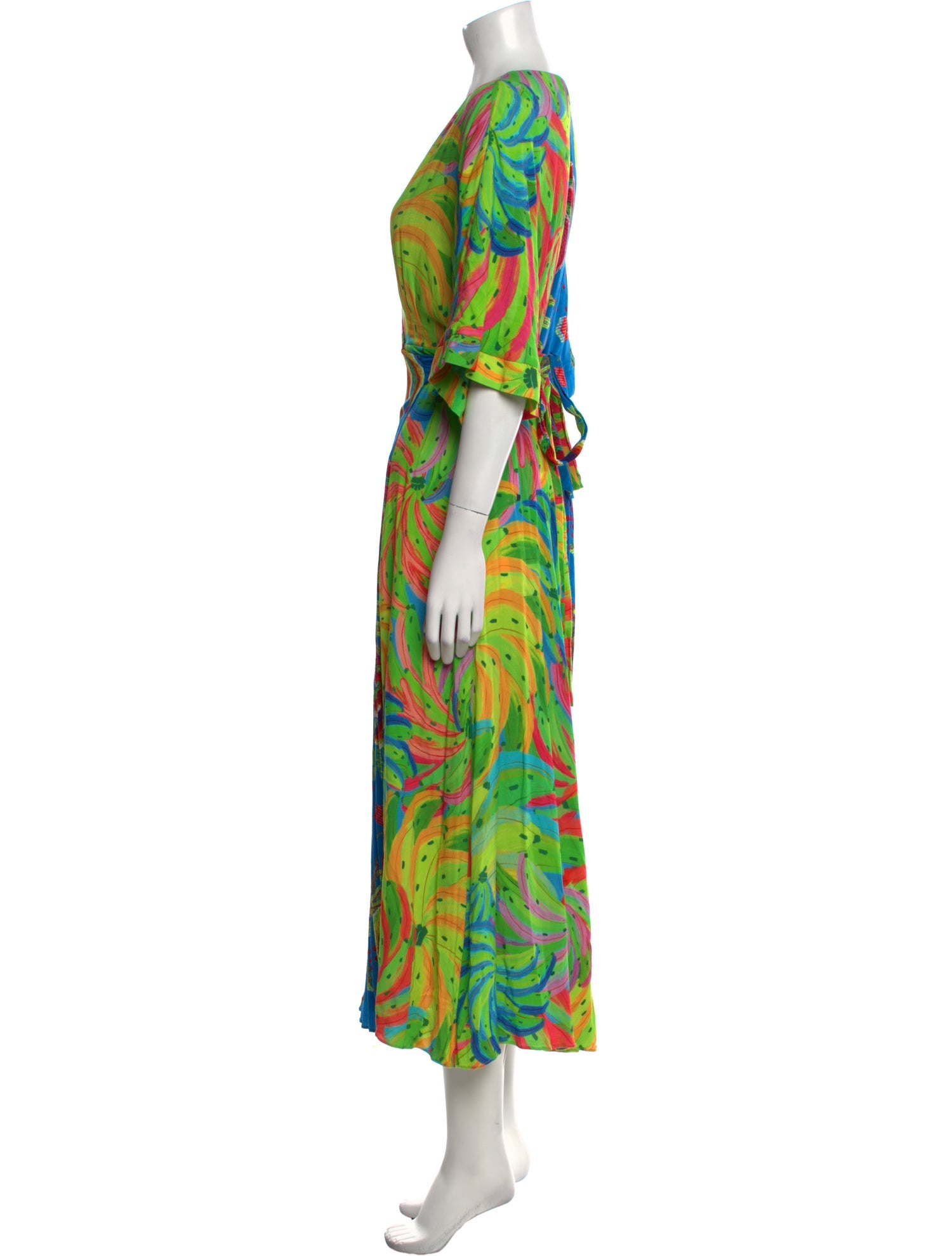 Farm Rio Printed Long Dress