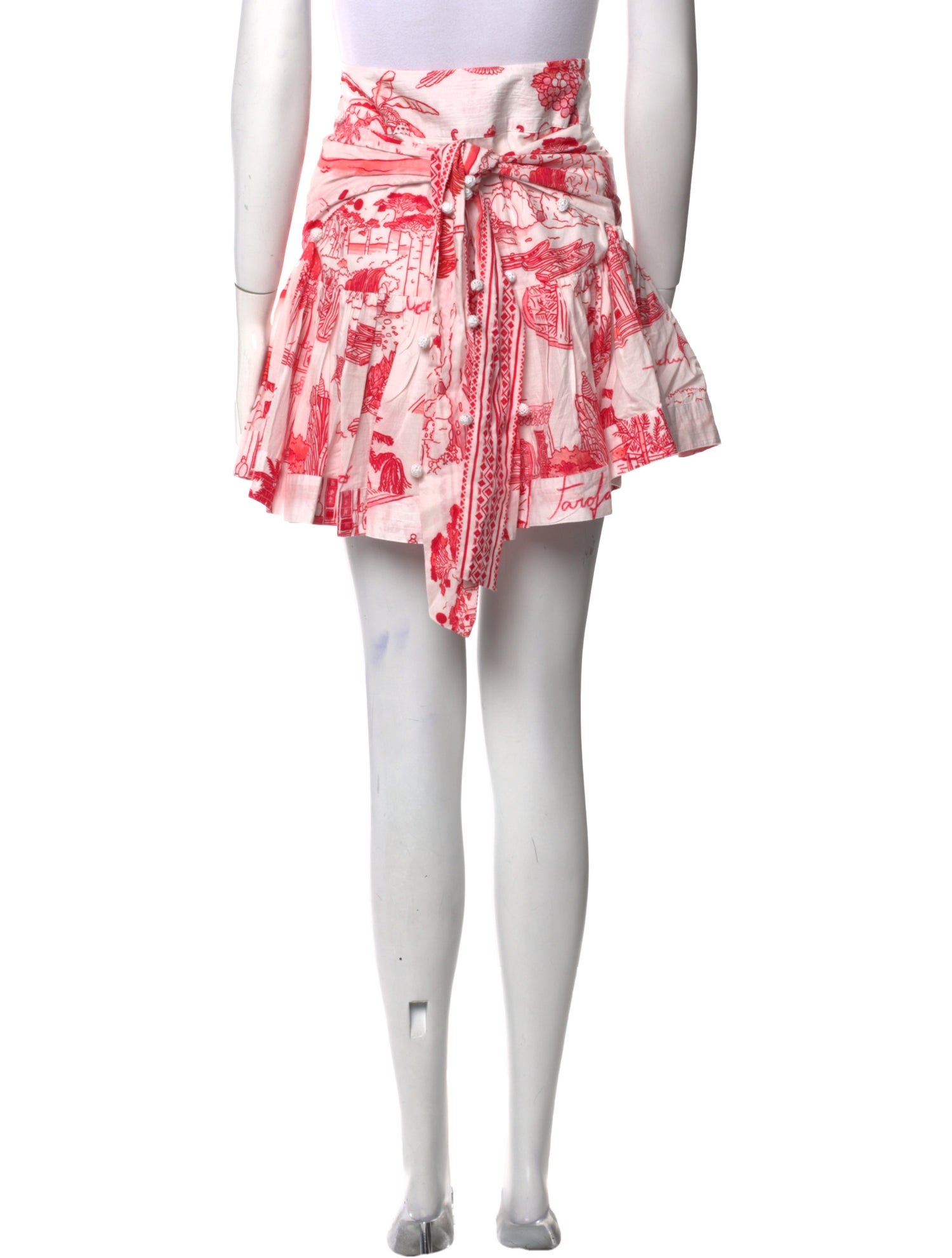 Farm Rio Printed Mini Skirt