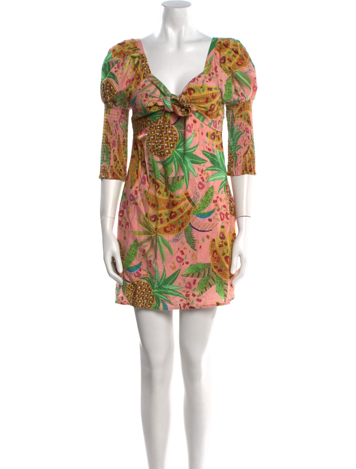 Farm Rio Printed Mini Dress