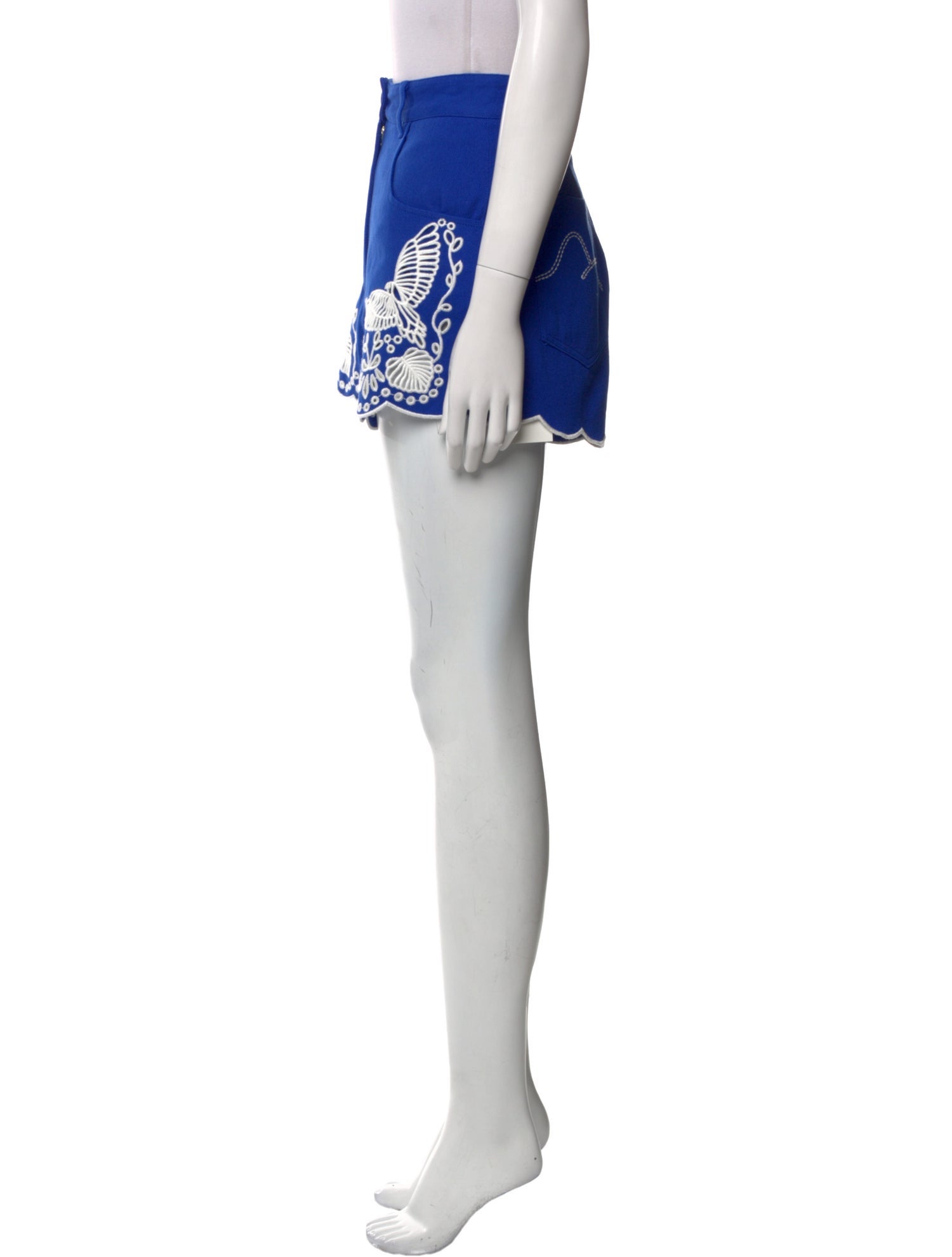 Farm Rio Patterned Mini Shorts w/ Tags