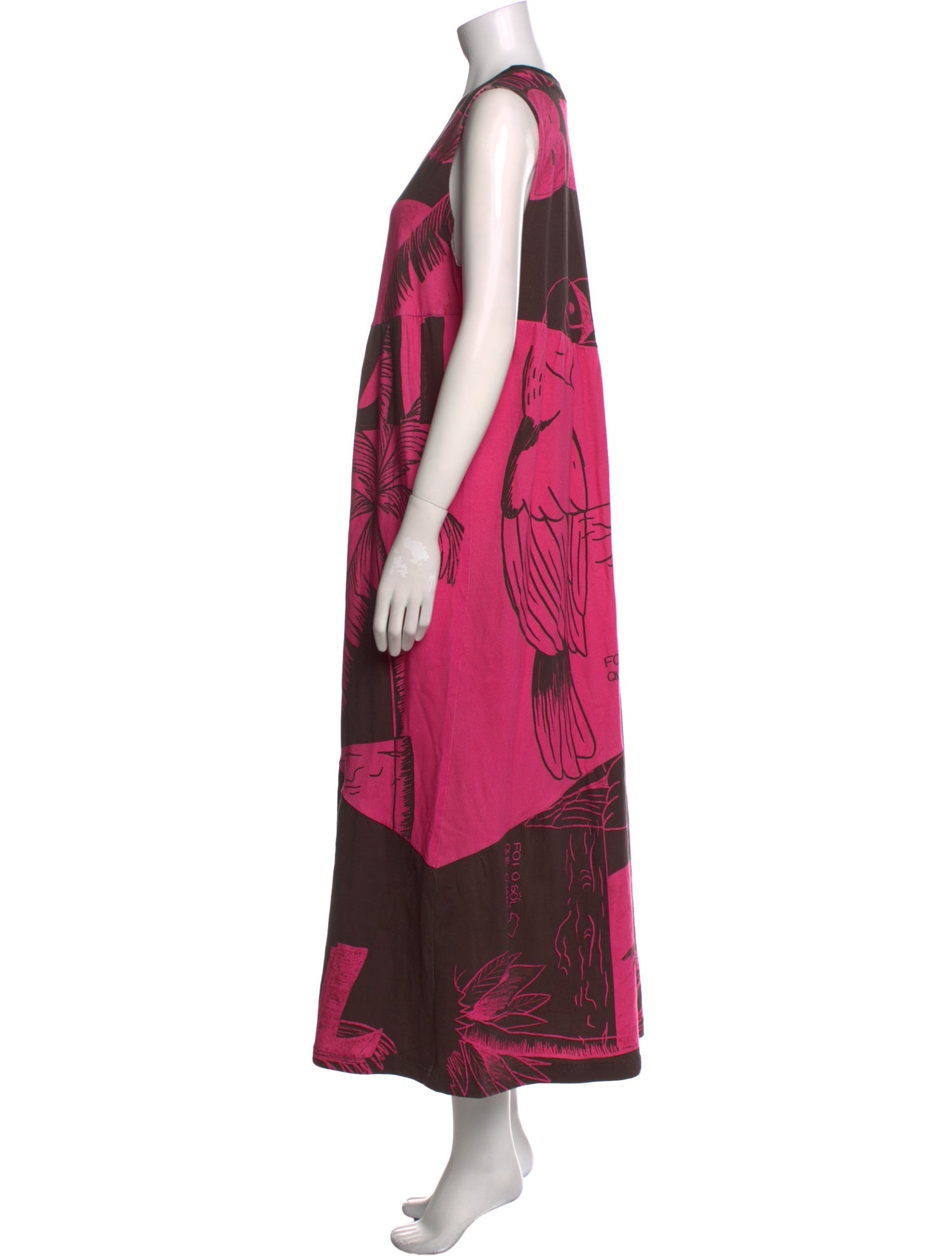 Farm Rio Printed Long Dress