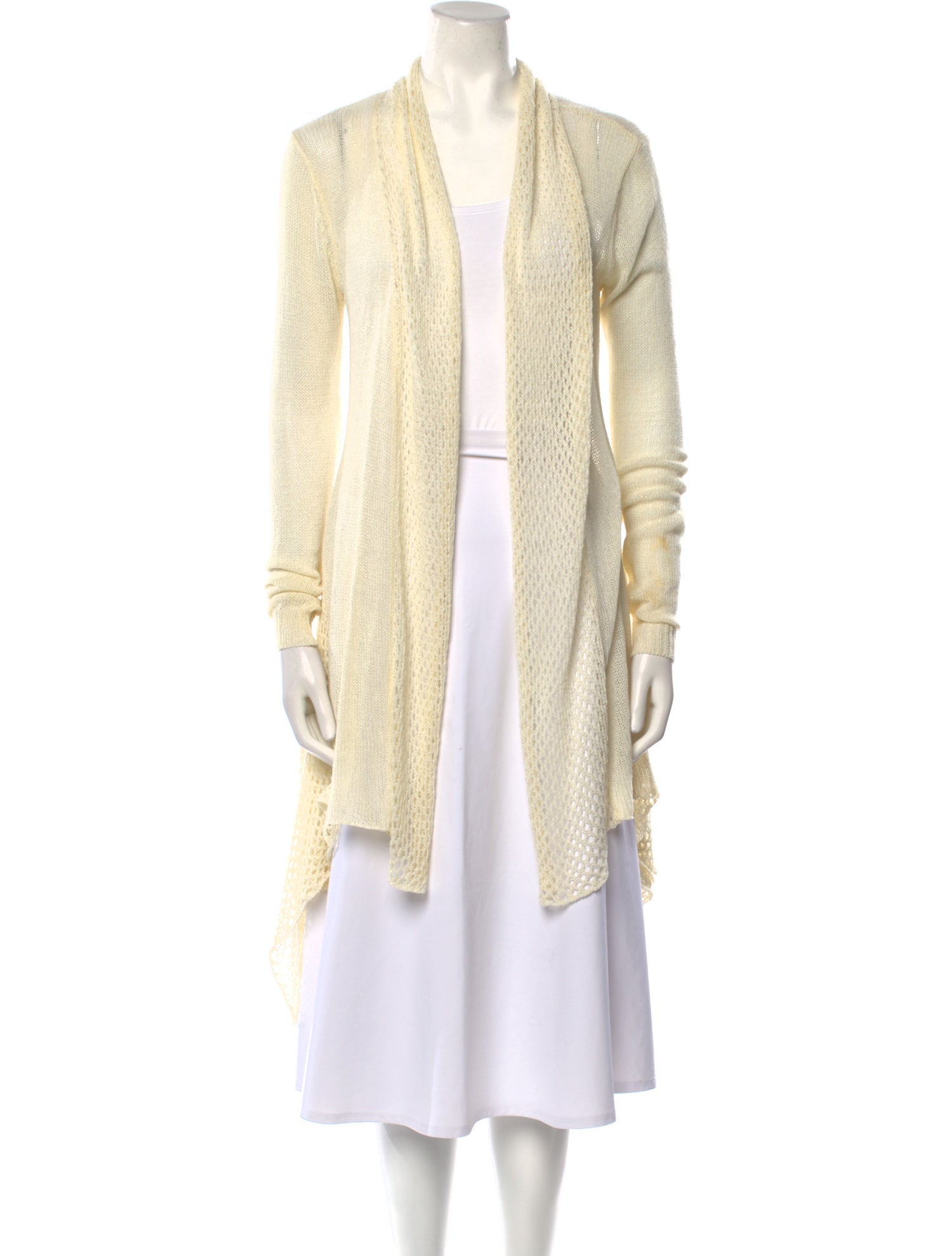 Farm Rio Nylon Open Front Sweater