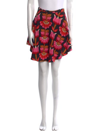 Farm Rio Linen Mini Skirt