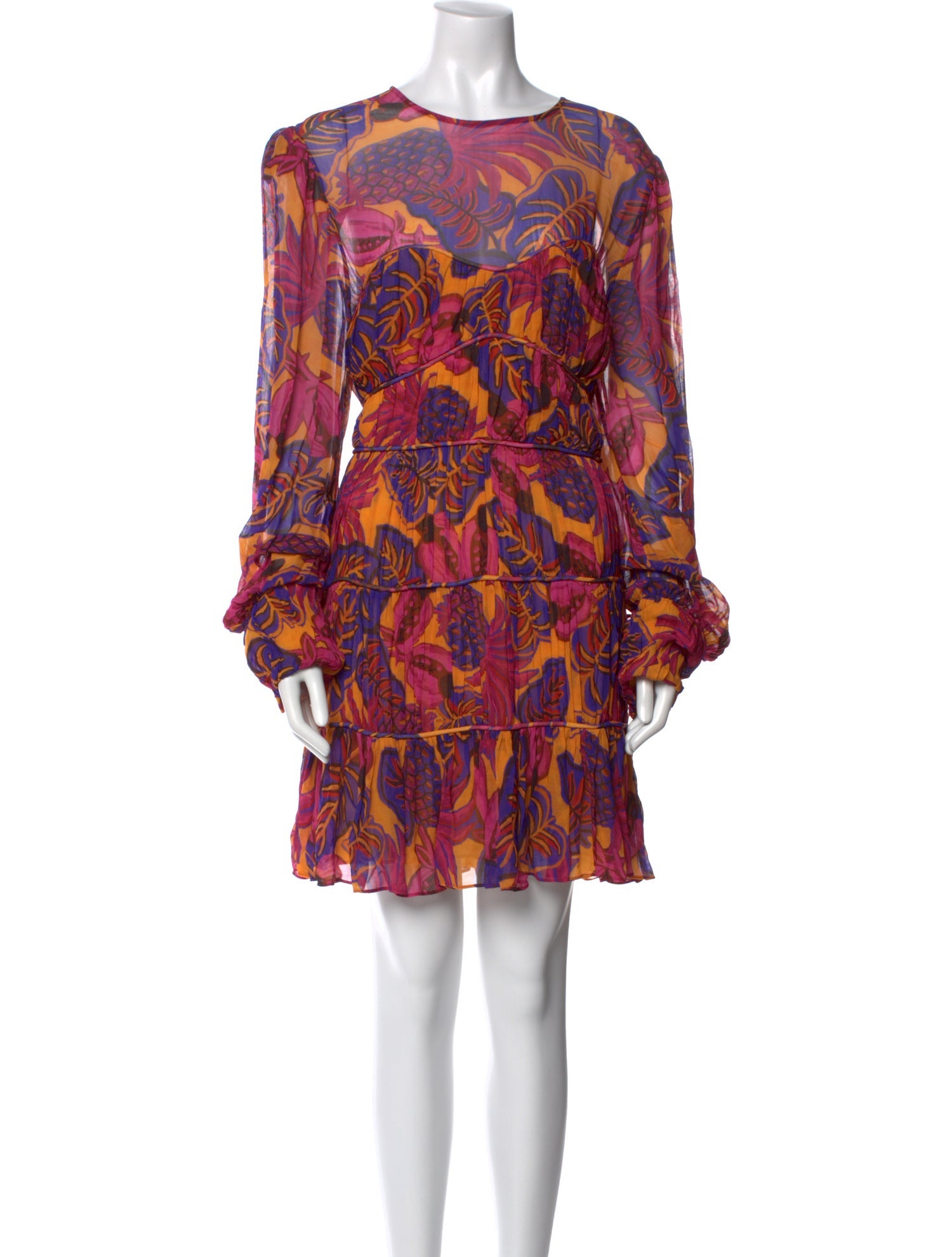 Farm Rio Printed Mini Dress